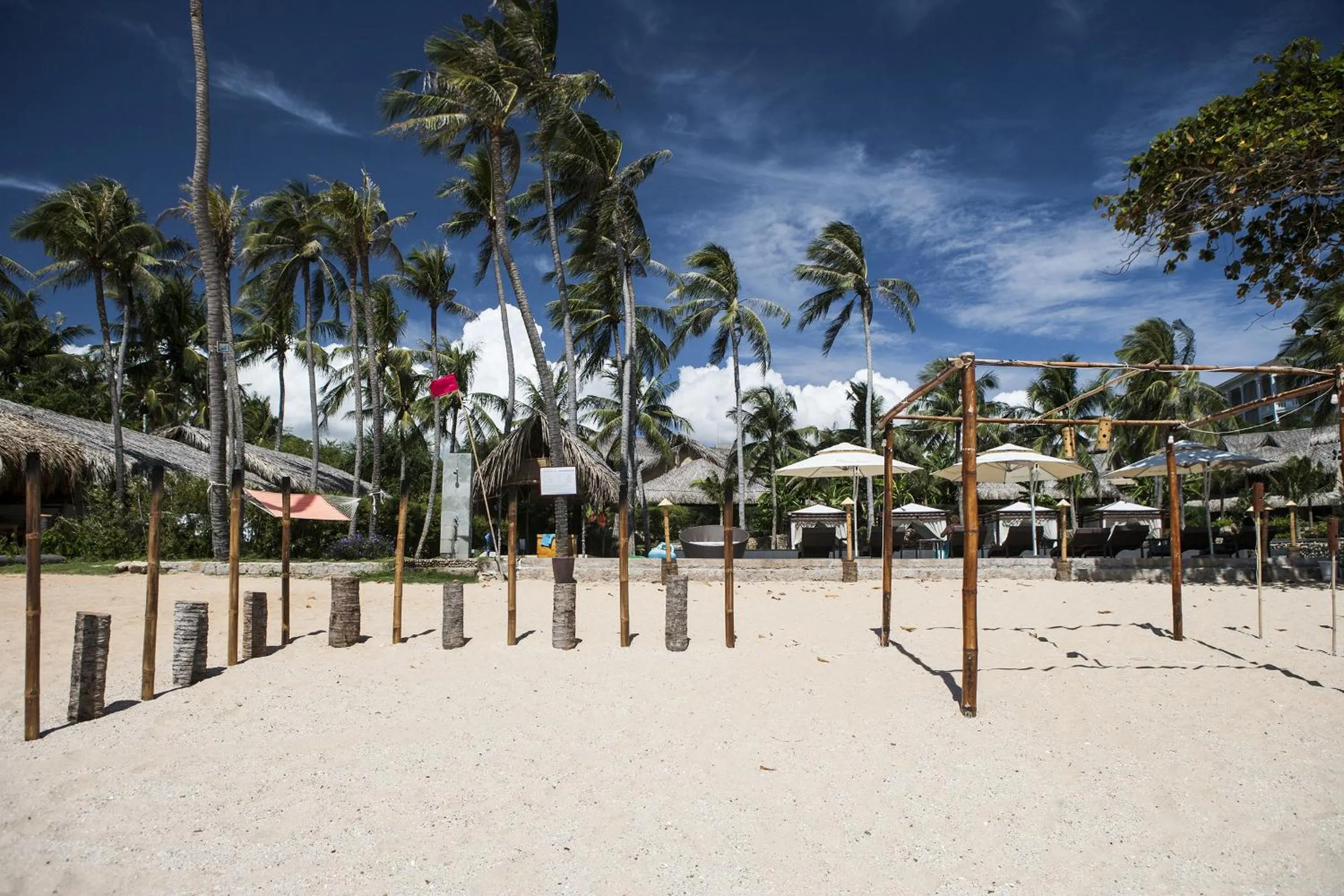 Beach in Aroma Beach Resort and Spa