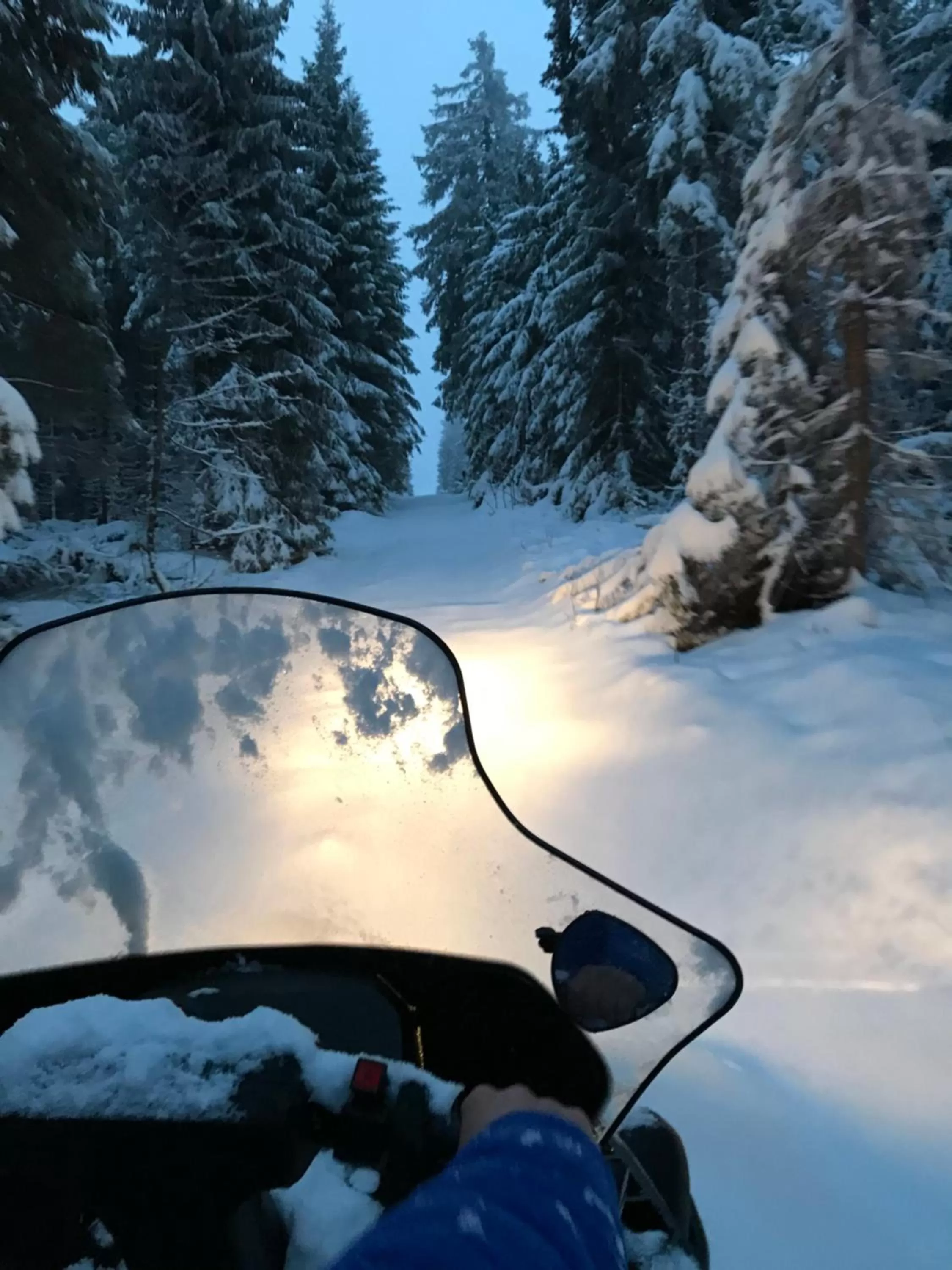 Winter in Auersberg Haus