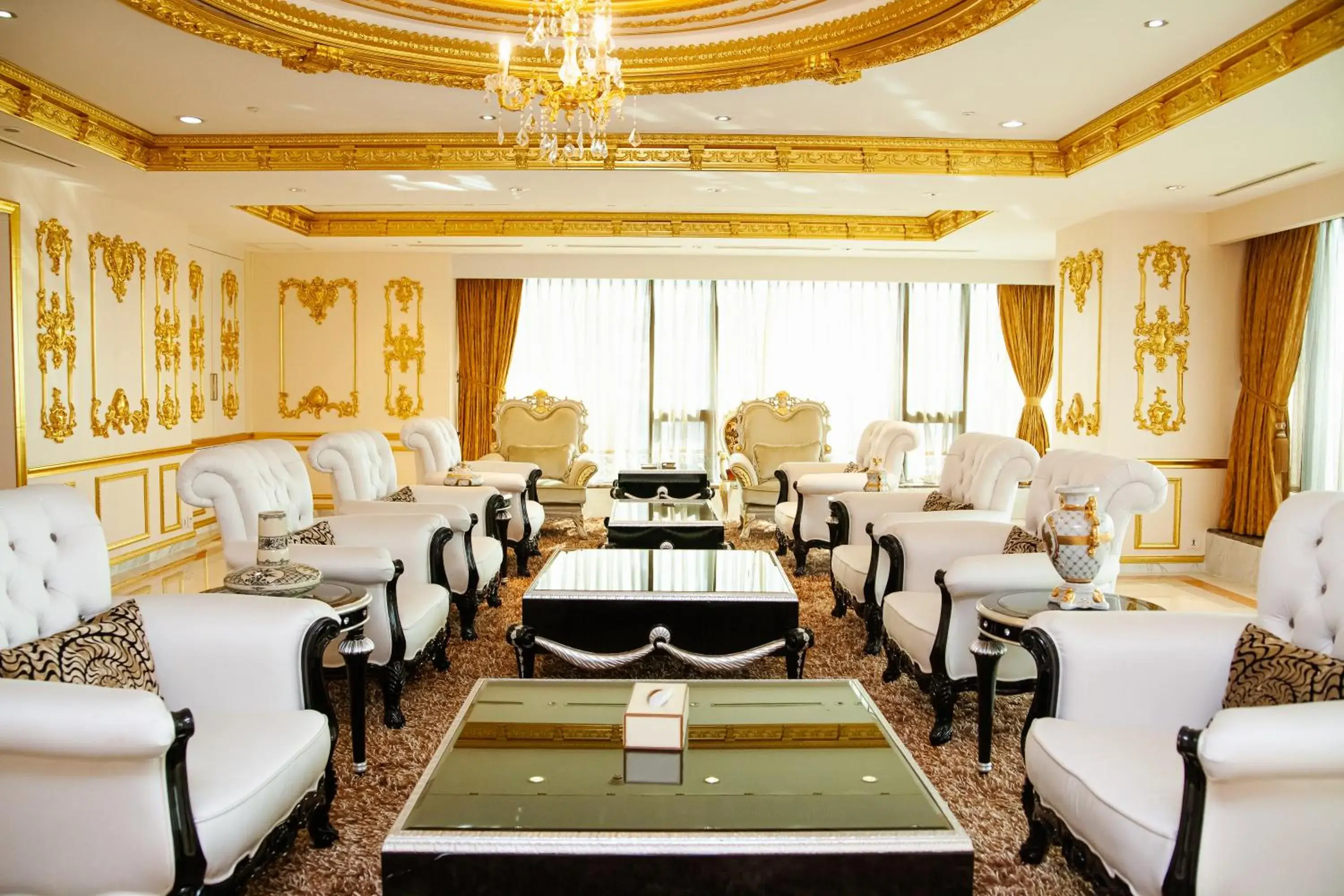 Living room, Restaurant/Places to Eat in Grand Plaza Hanoi Hotel