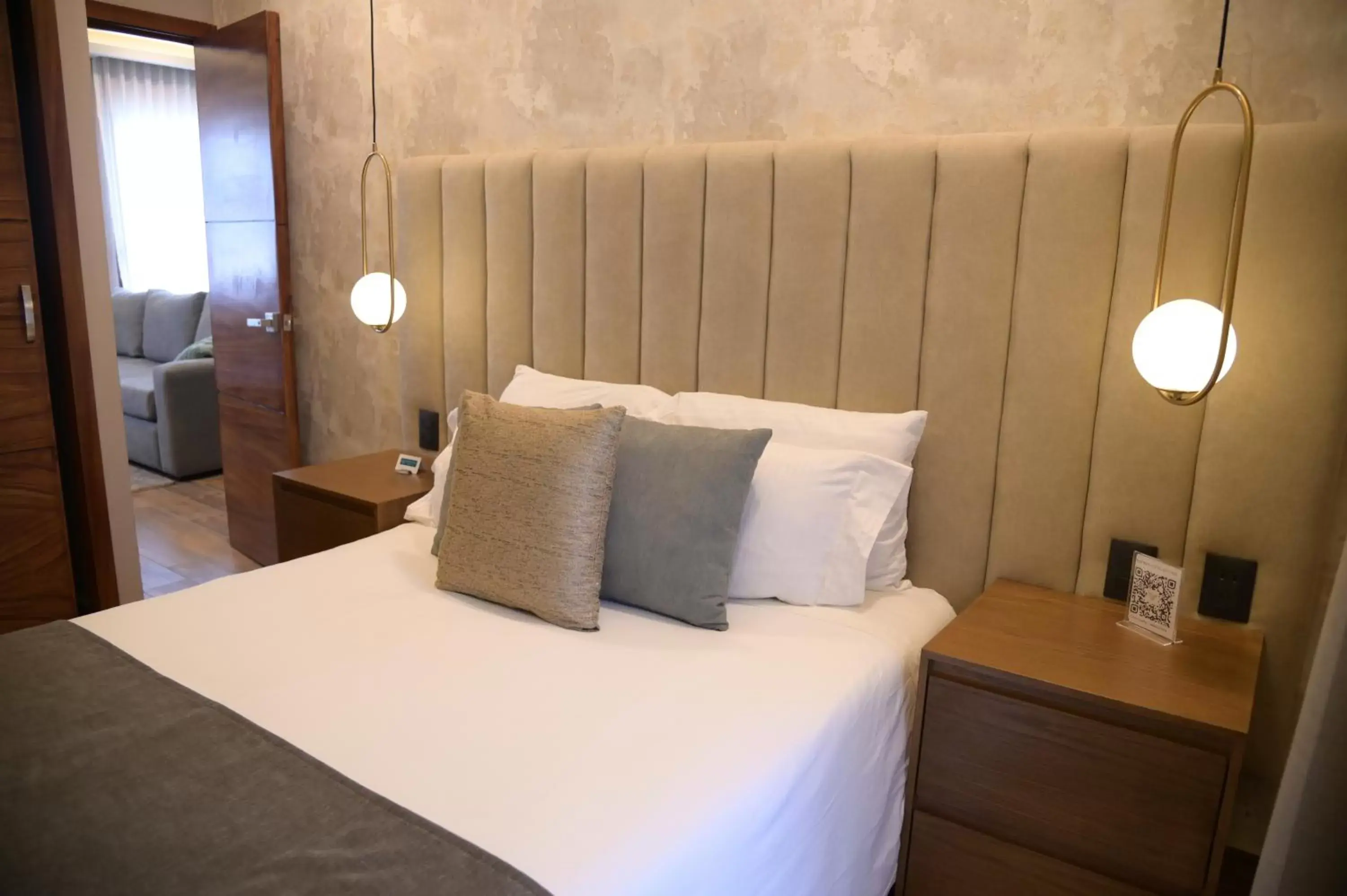 Bed in Hotel Victoria Bed in Hotel Victoria