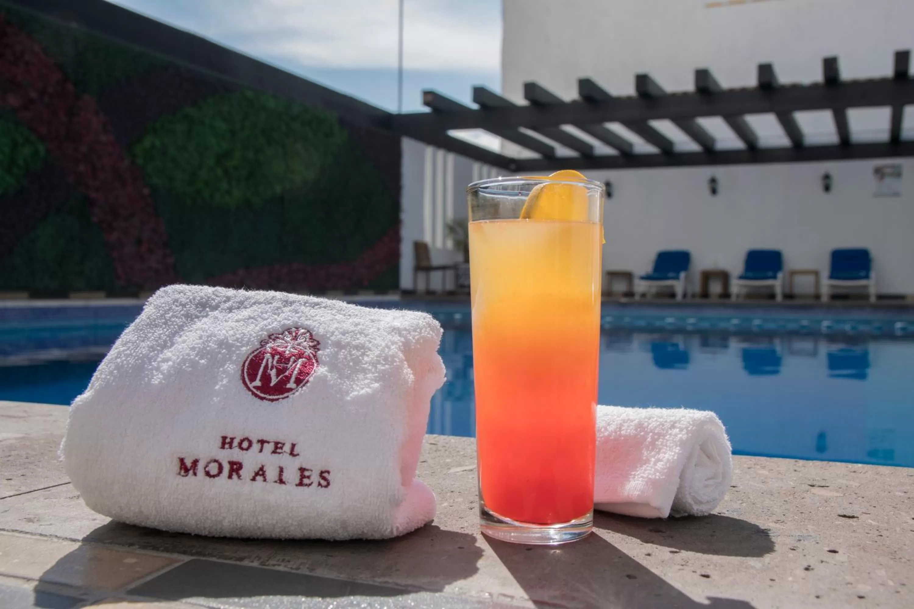 Swimming pool in Hotel Morales Historical & Colonial Downtown Core
