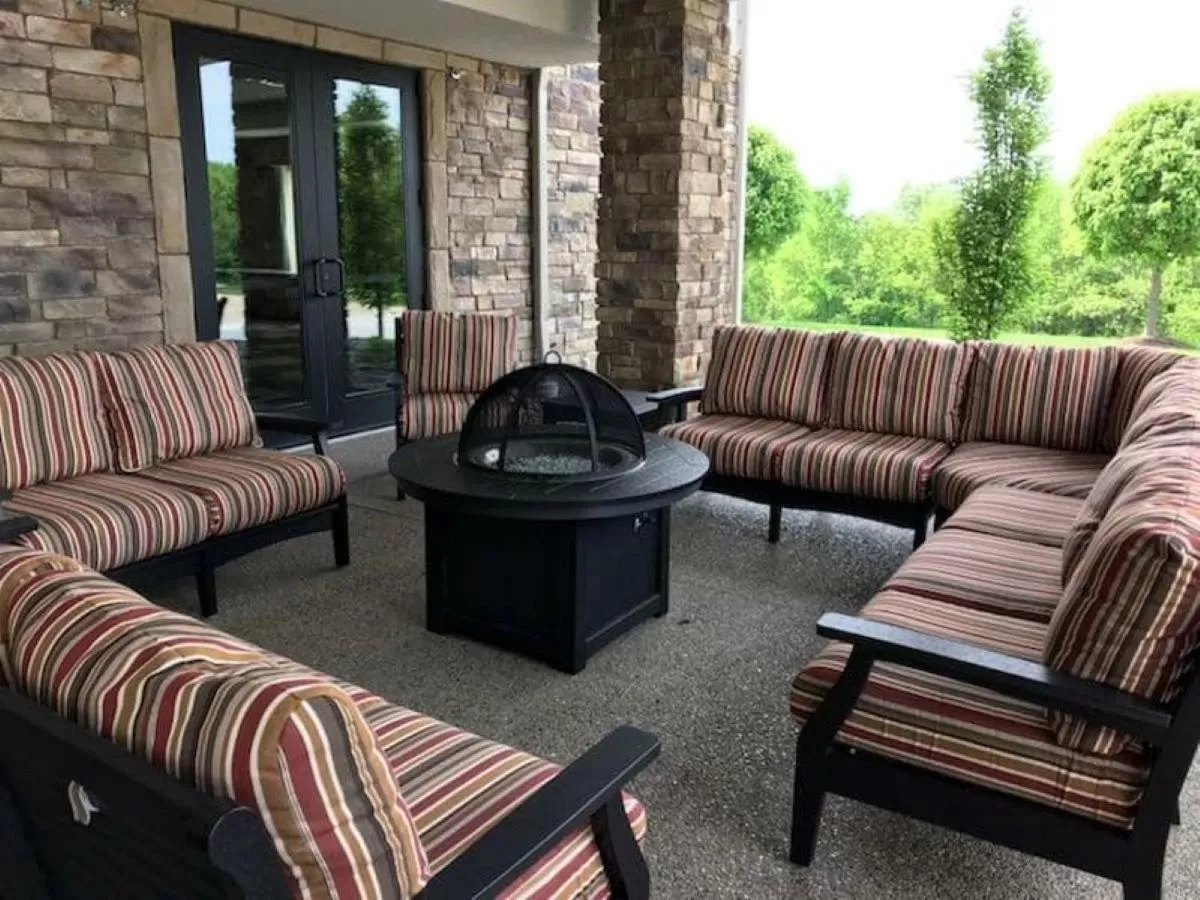 Patio in Berlin Grande Hotel