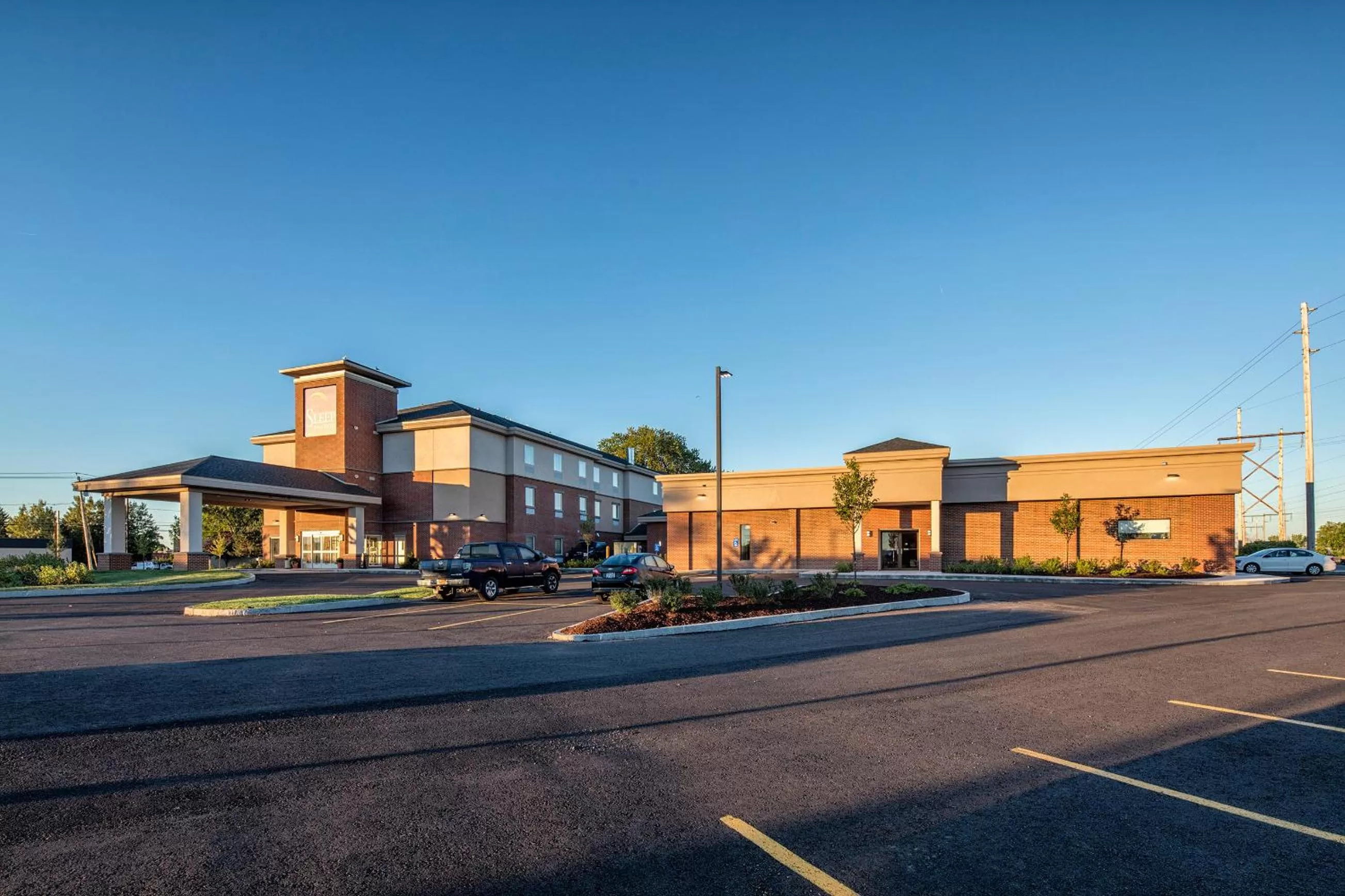 Property building in Sleep Inn & Suites Syracuse Airport