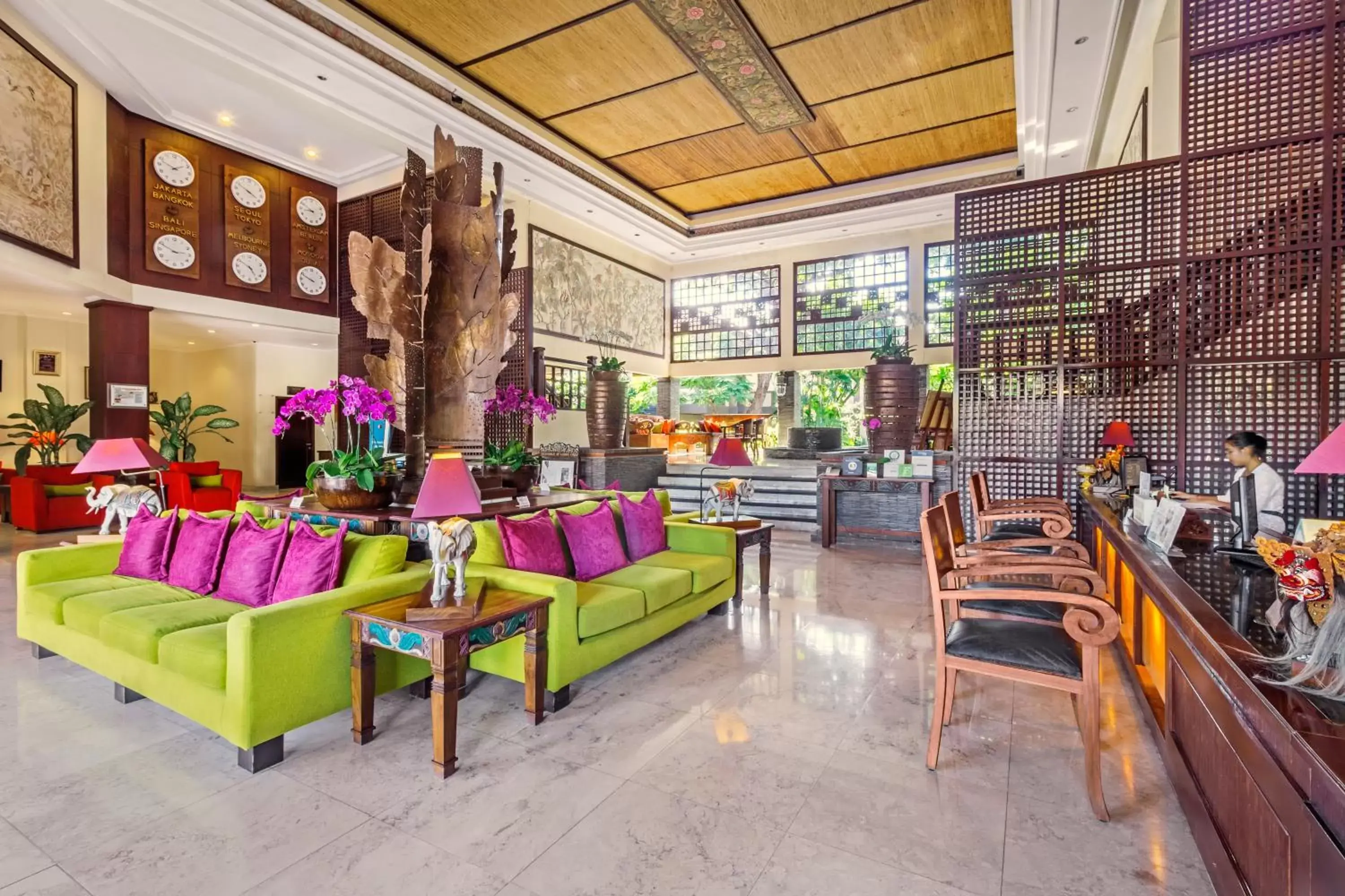 Lobby or reception in Risata Bali Resort & Spa