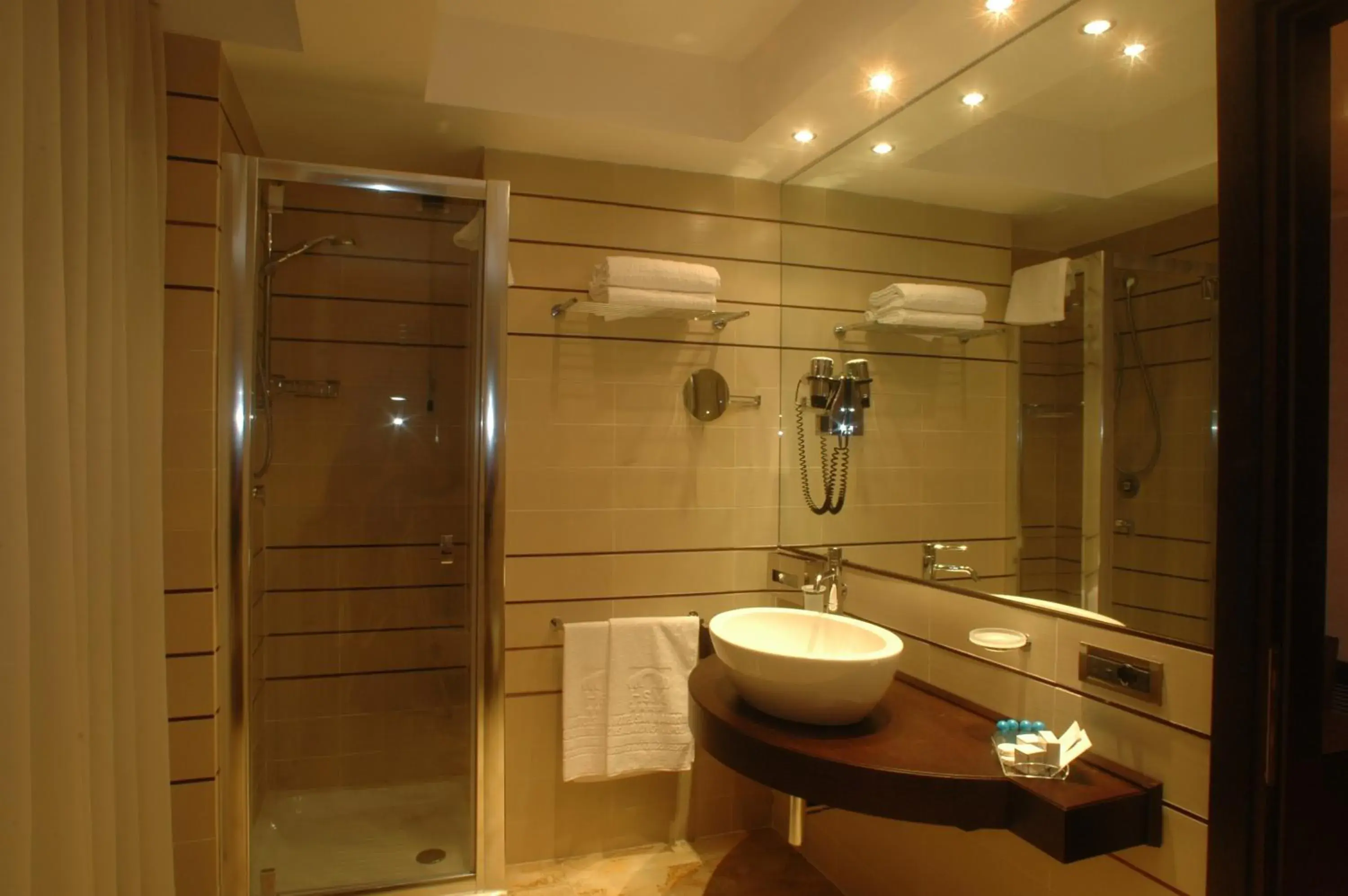 Bathroom in Hotel San Mauro