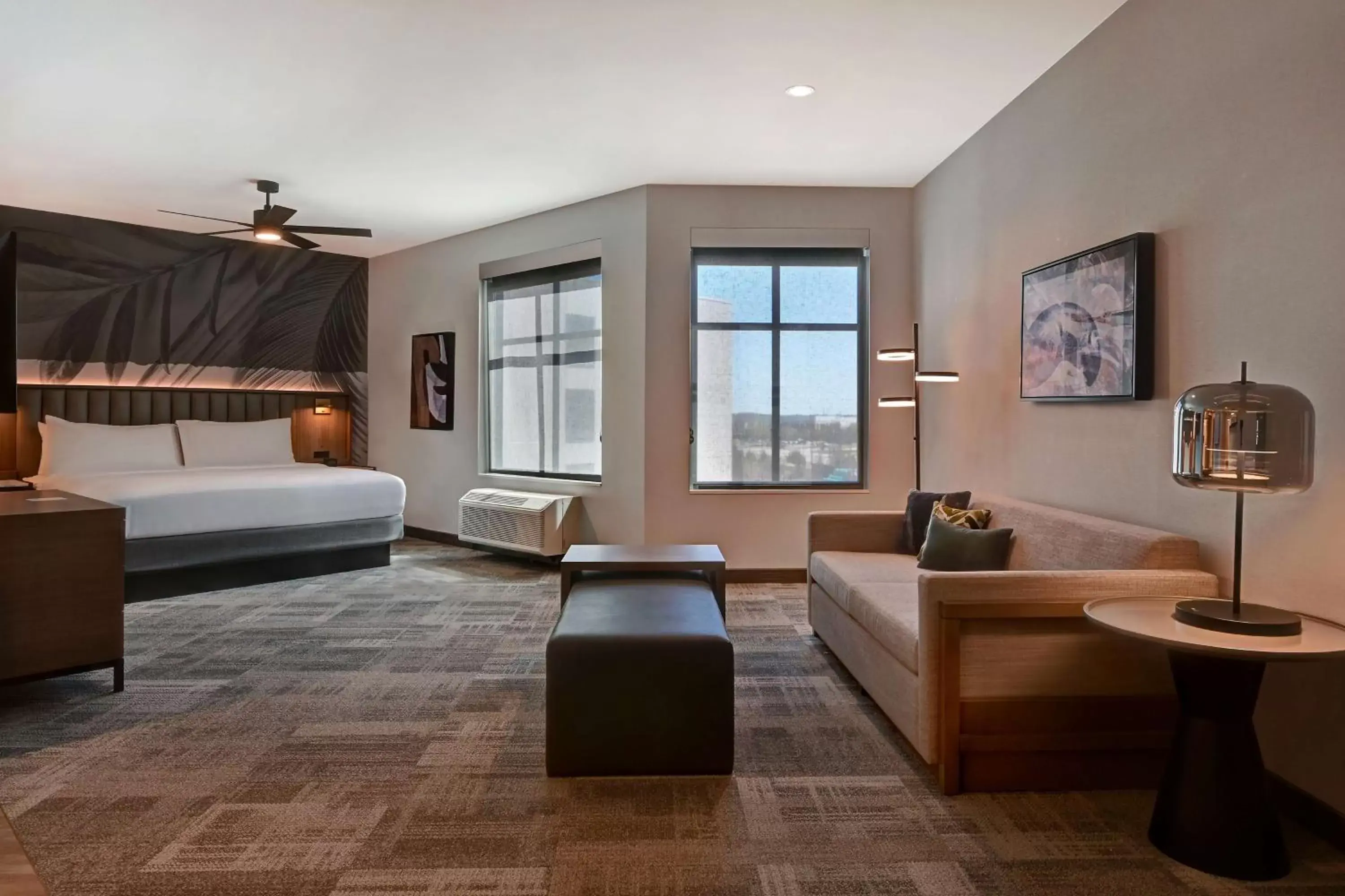 Living room, Seating Area in Homewood Suites by Hilton Dallas The Colony