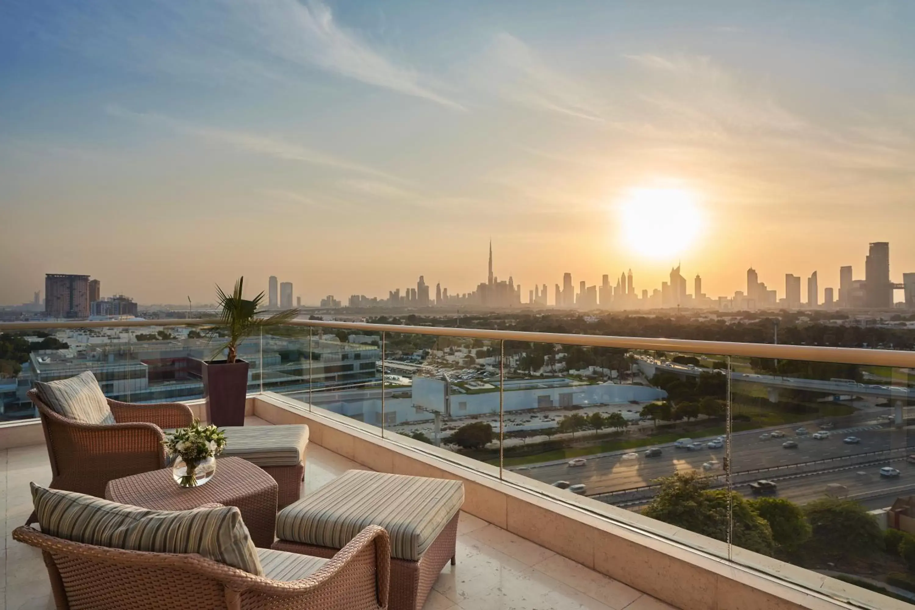 City view in Raffles Dubai