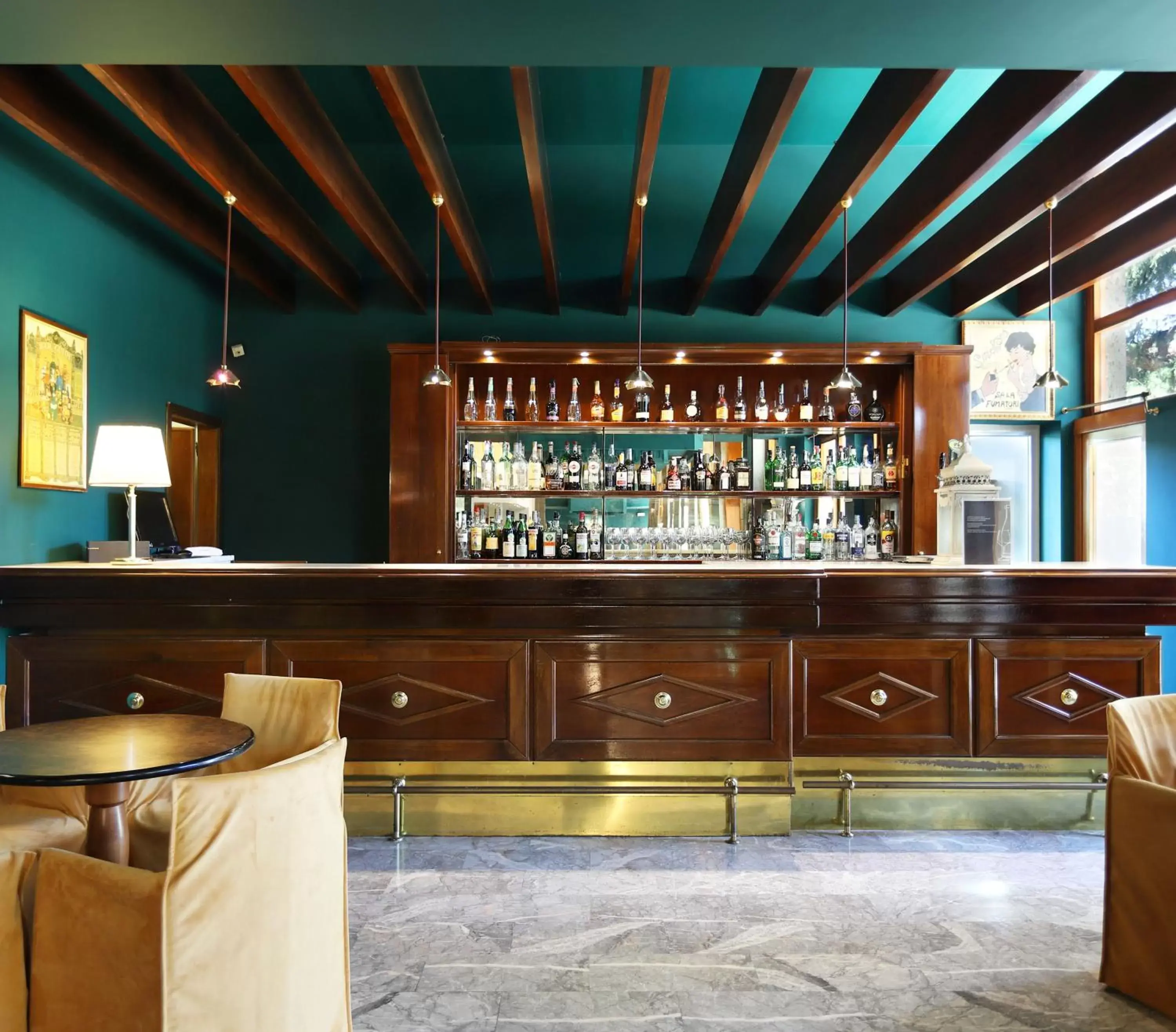 Lobby or reception, Lounge/Bar in Hotel Terme Delle Nazioni