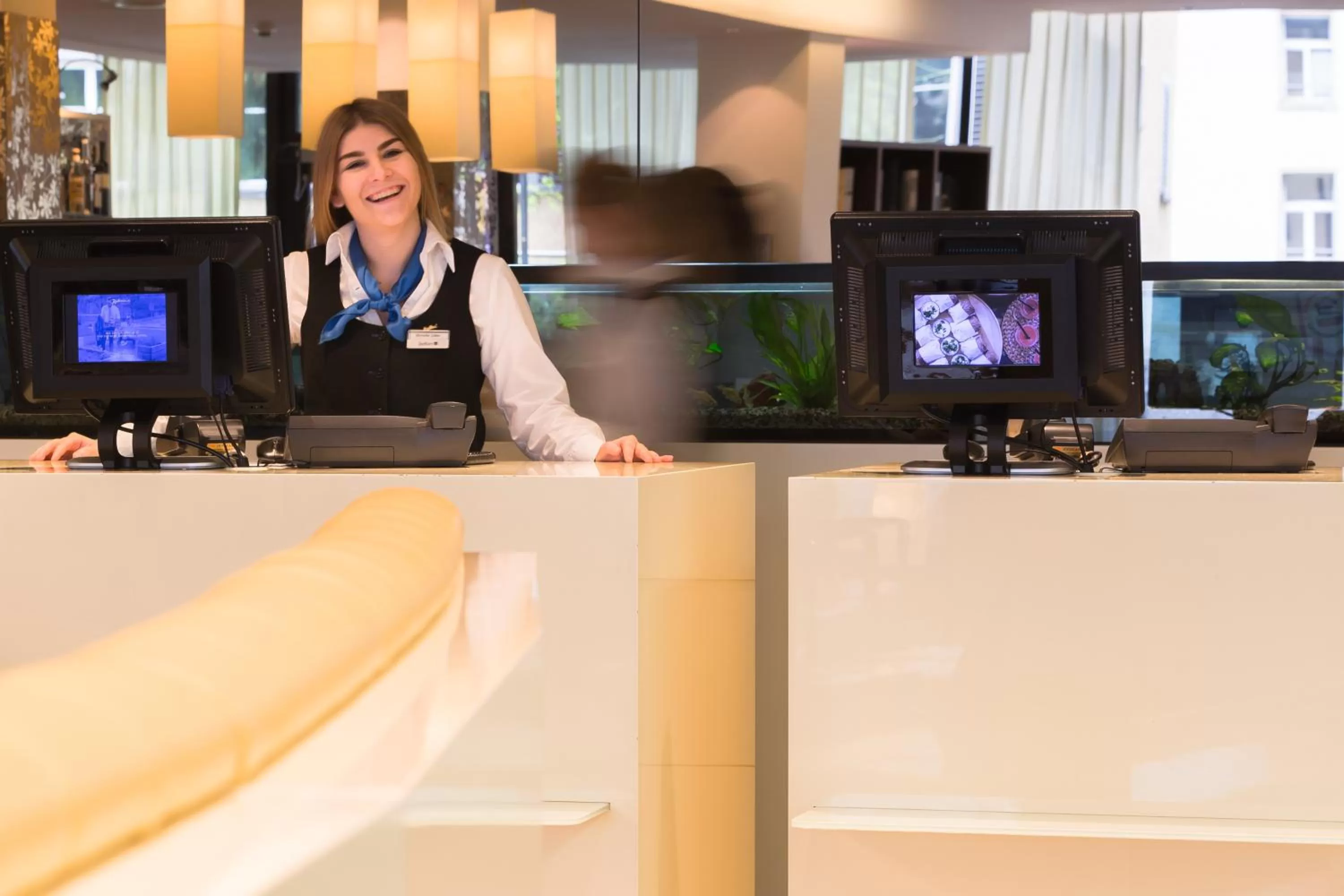 Staff in Radisson Blu Hotel, St. Gallen