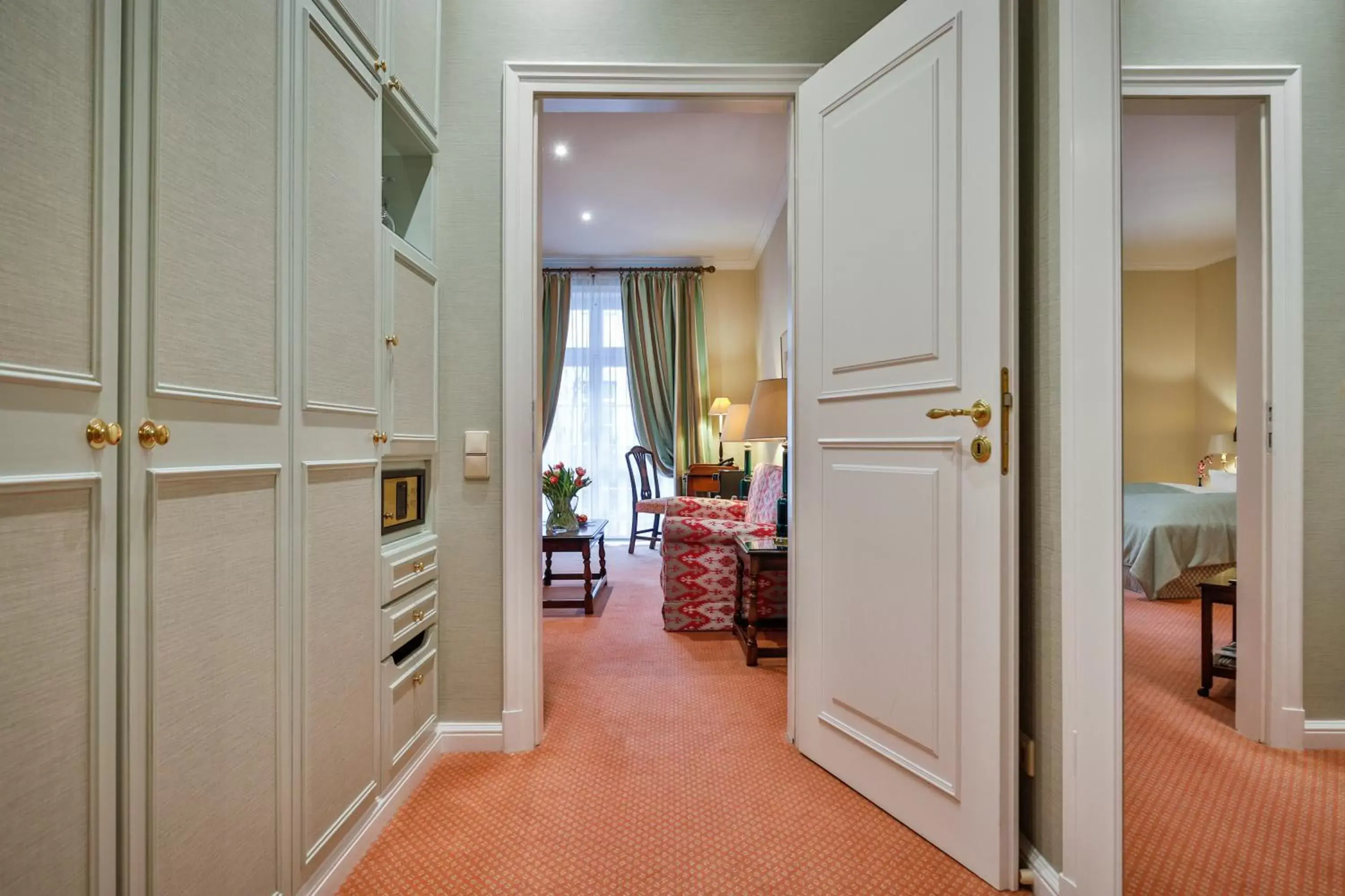 Living room in Hotel Stadt Hamburg