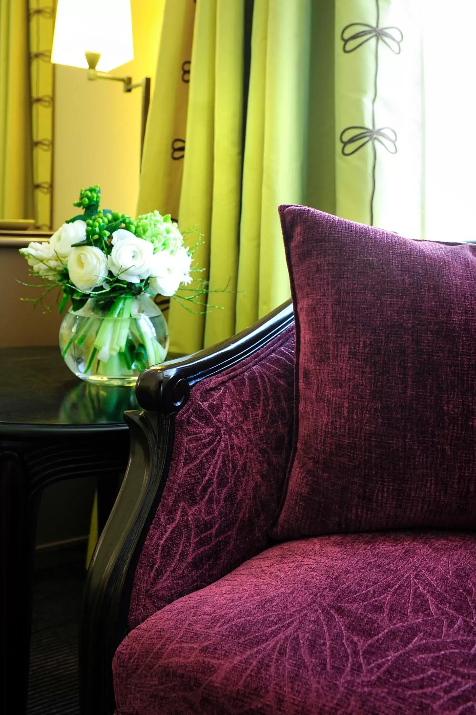 Decorative detail, Seating Area in Tiffany Hotel