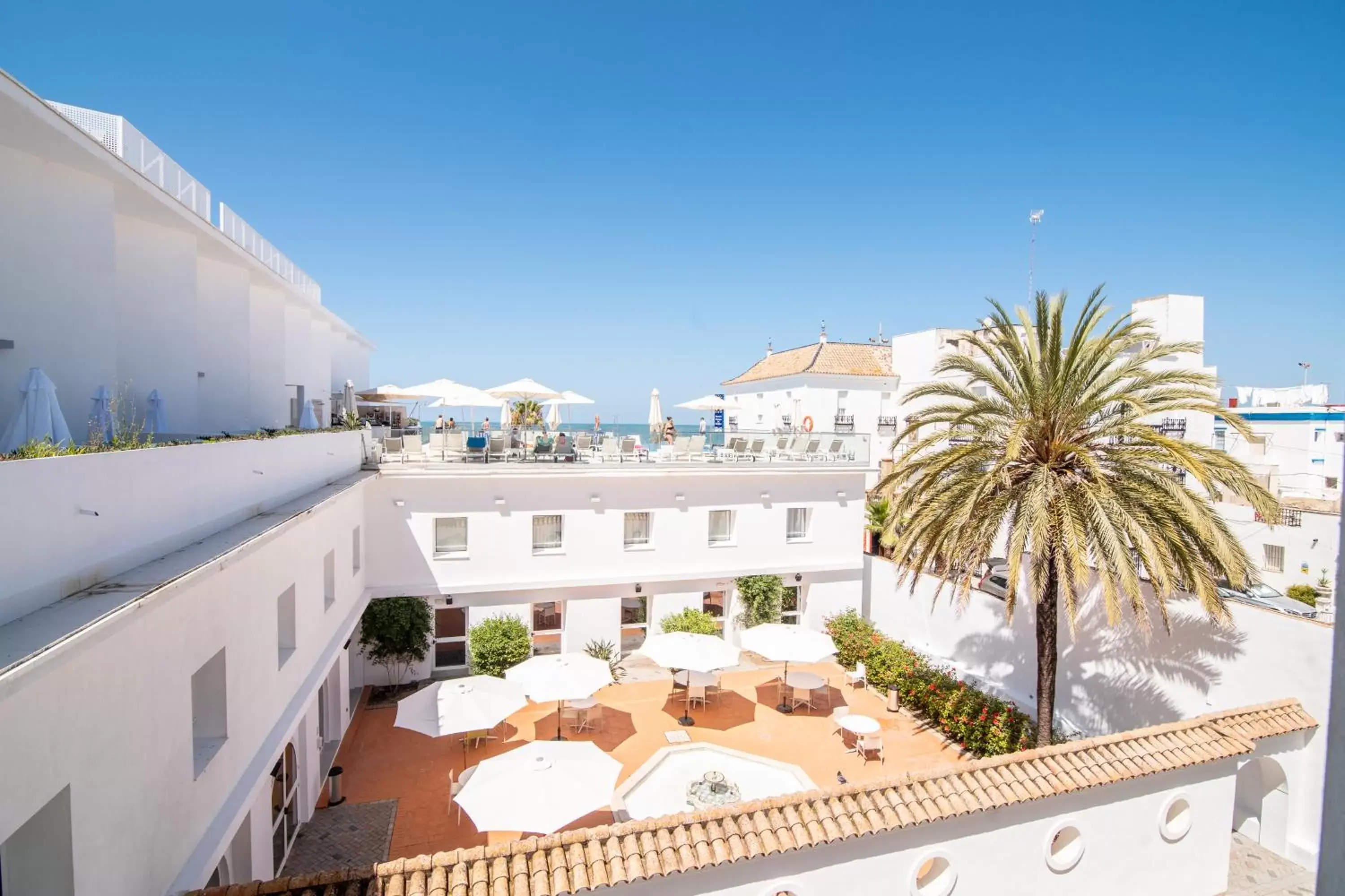 Pool view in Hotel Agaró