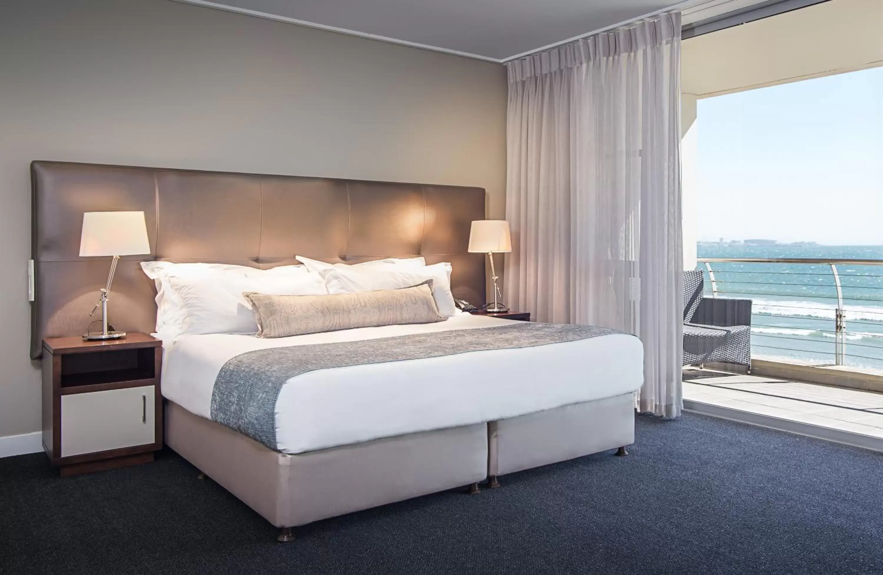 Bedroom, Bed in Lagoon Beach Hotel & Spa