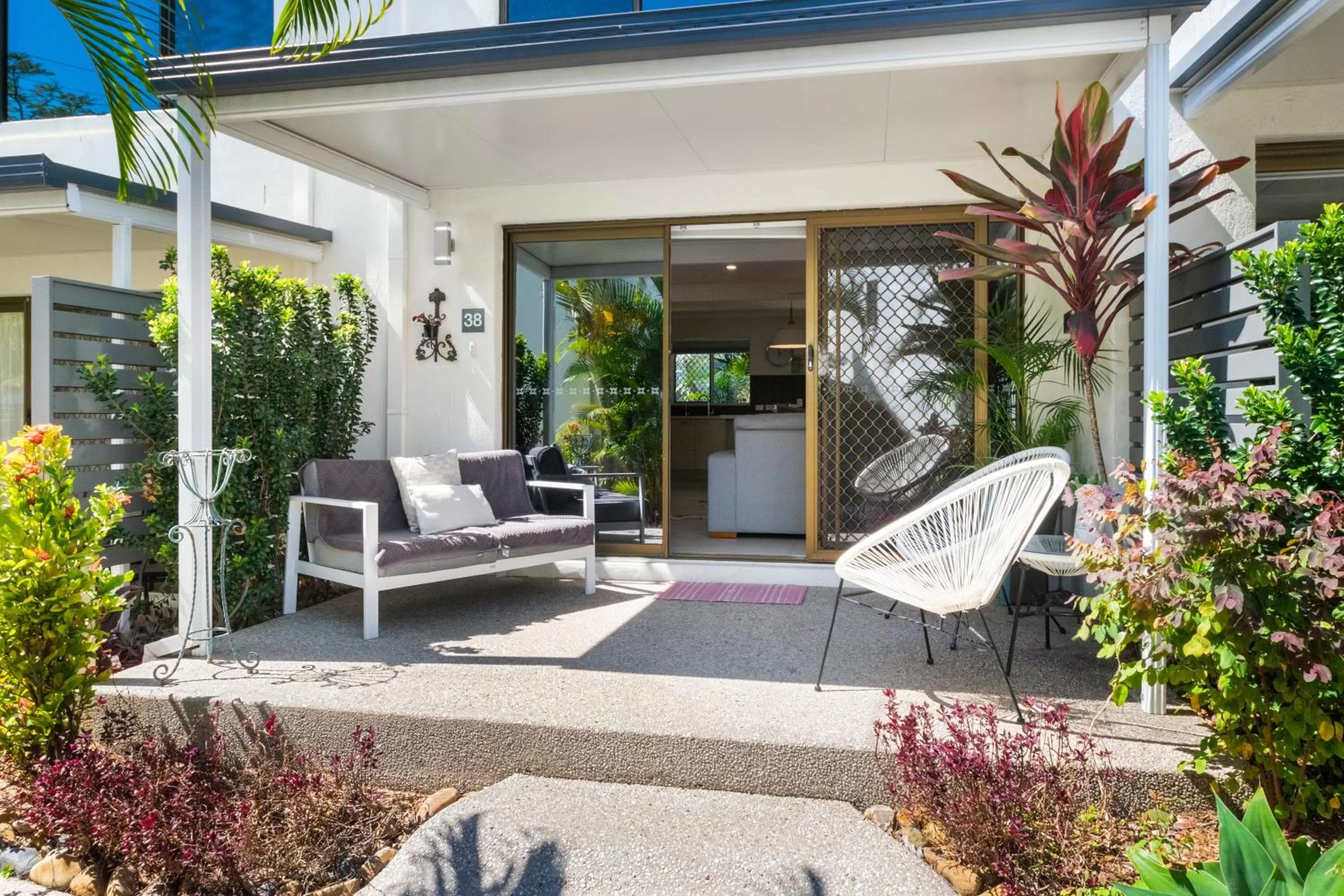 Patio in Noosa Place Resort