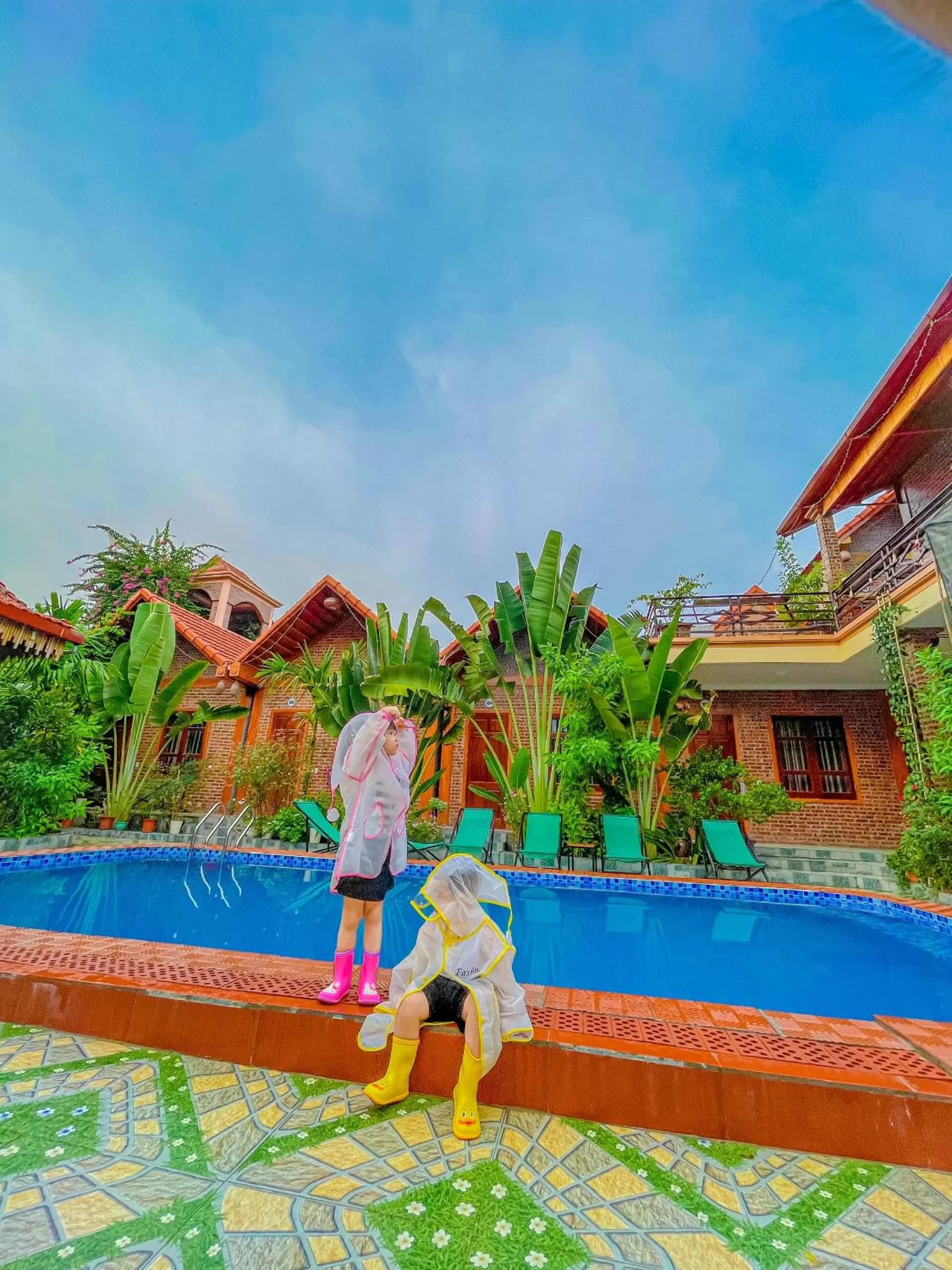 Swimming Pool in Cosiana Homestay