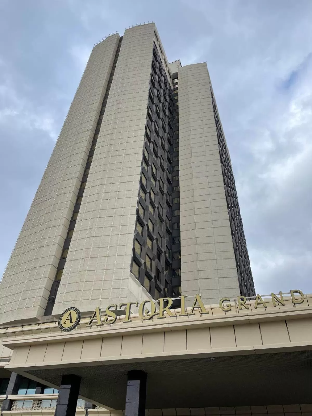 Property building in Astoria Grand Hotel