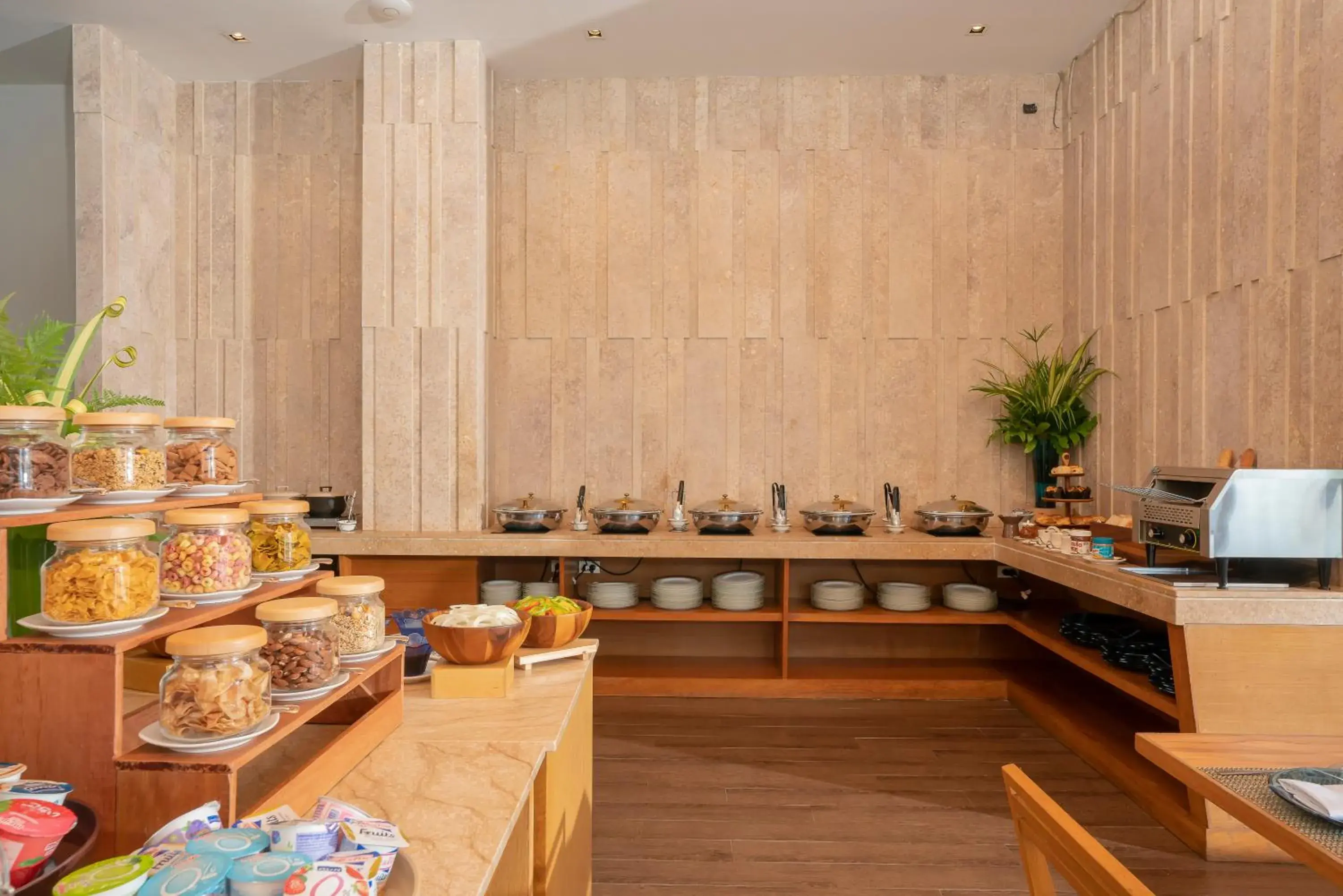 Buffet breakfast in Synergy Samui Buffet breakfast in Synergy Samui