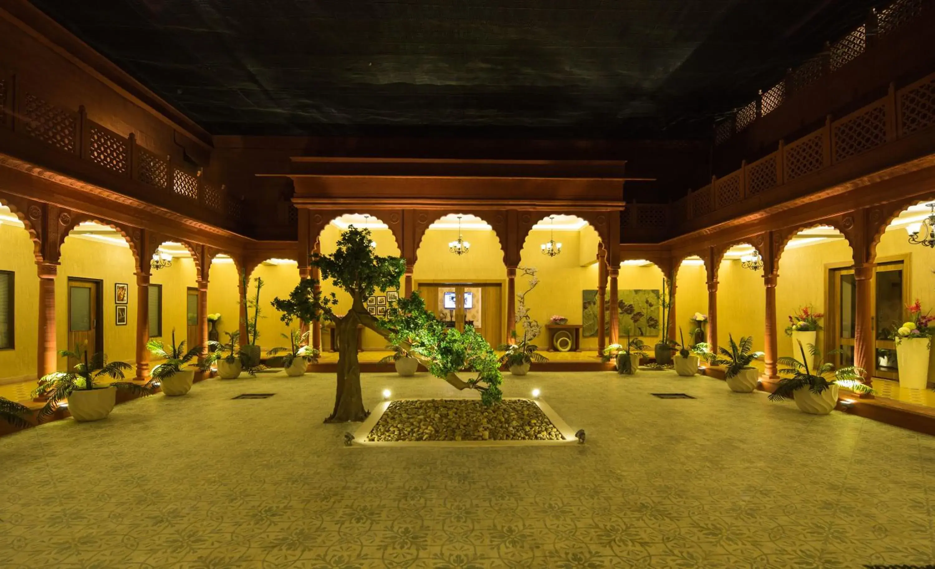 Decorative detail in Vesta Bikaner Palace