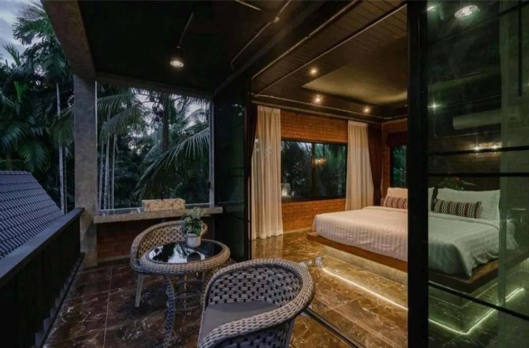 Bed in Grandfather Khaolak Resort