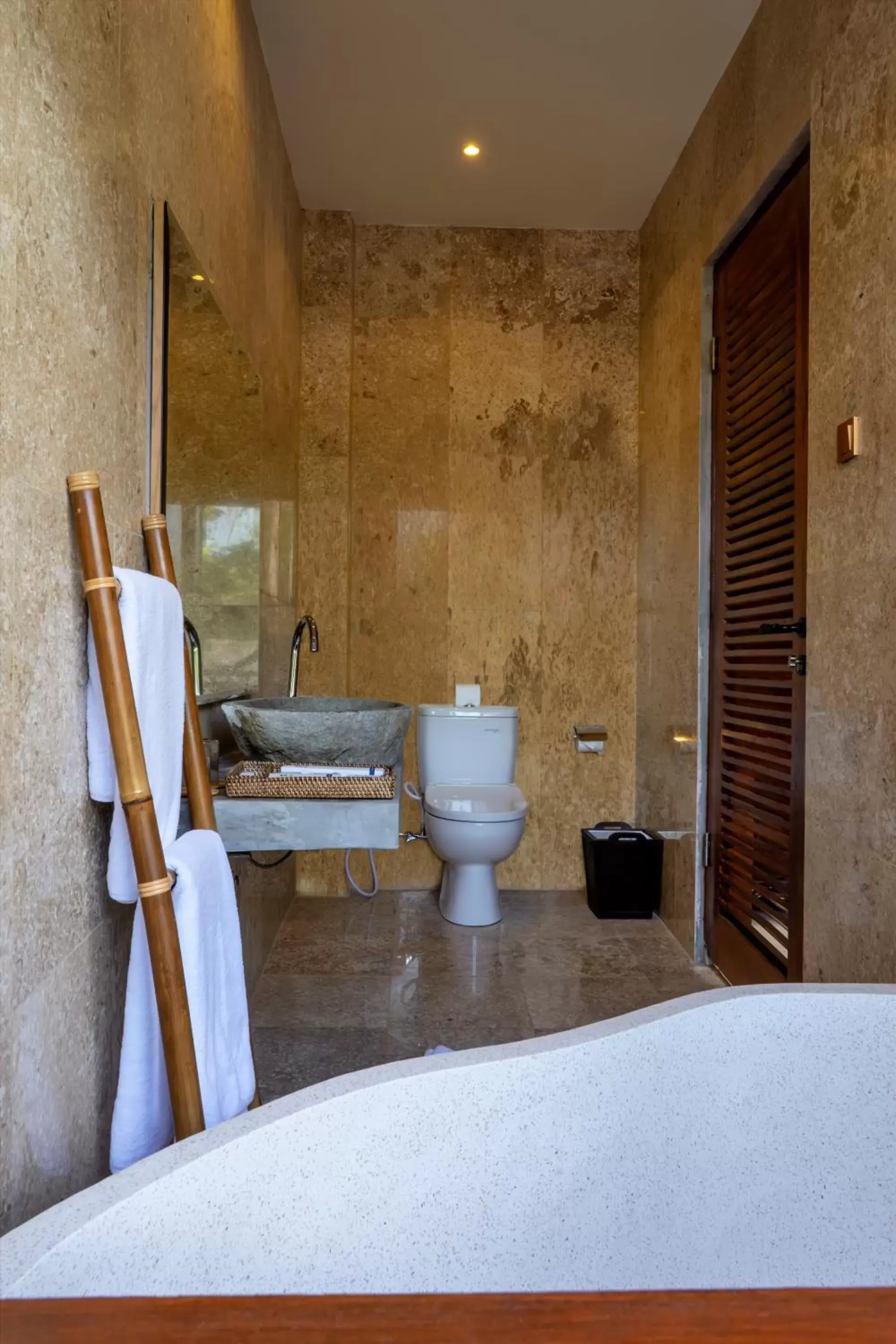 Decorative detail, Bathroom in Menzel Ubud