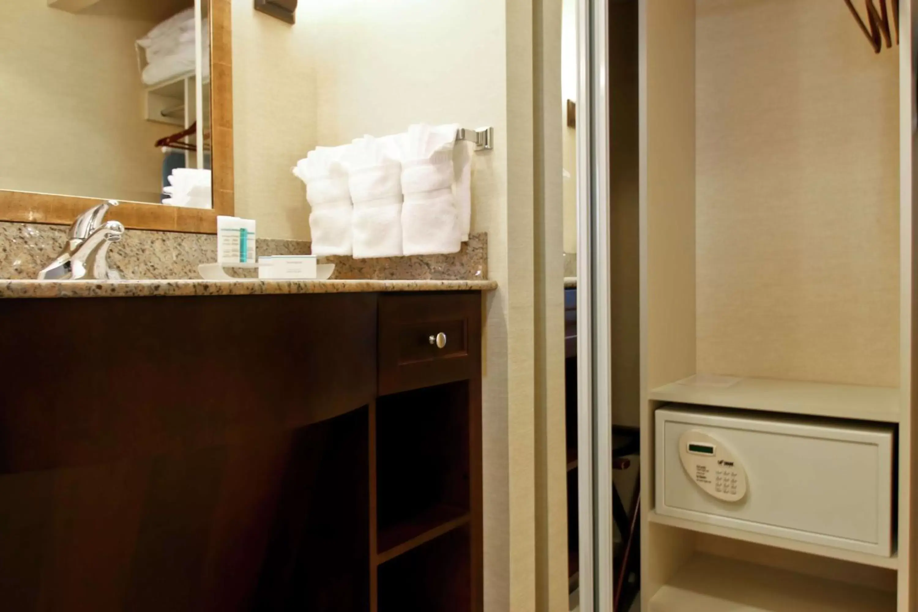 Bathroom in Homewood Suites by Hilton Toronto Vaughan