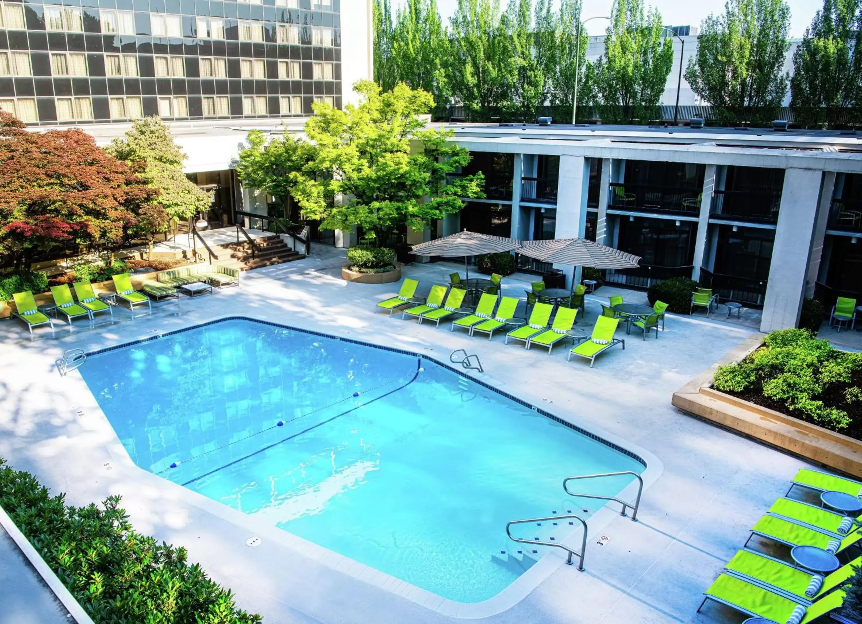 Fitness centre/facilities, Pool View in DoubleTree by Hilton Portland