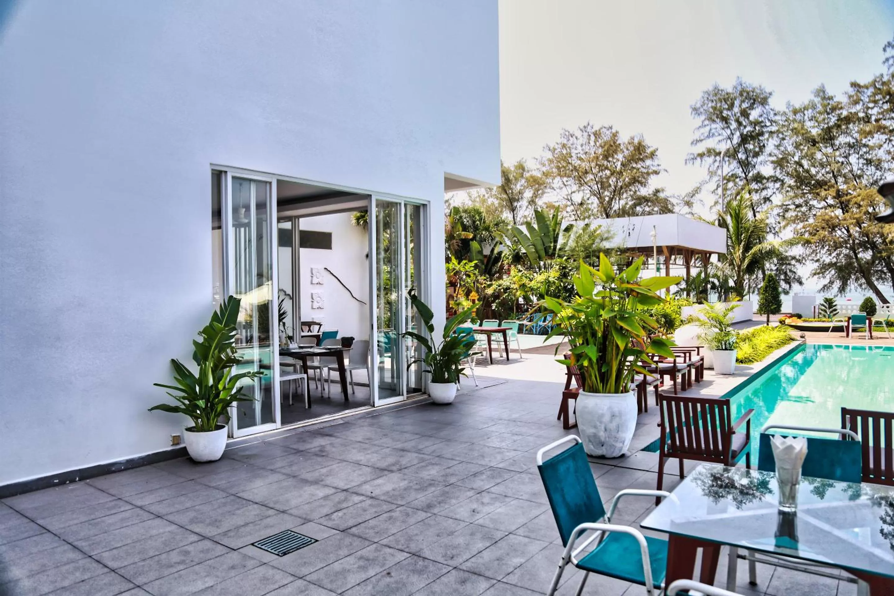 Dining area in Naiya Sea Resort