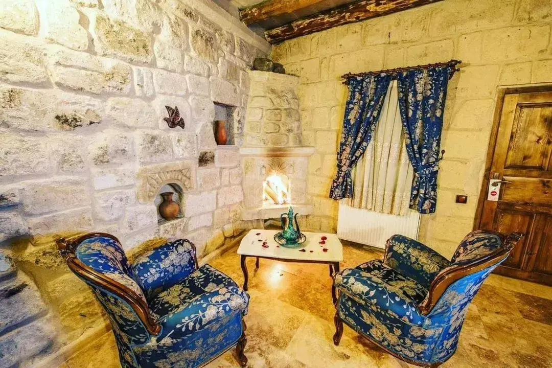 Seating area in Historical Goreme House