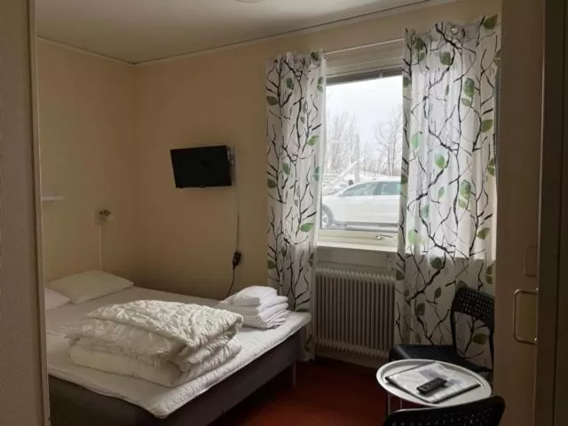 Bed in STF Malmfältens Folkhögskola