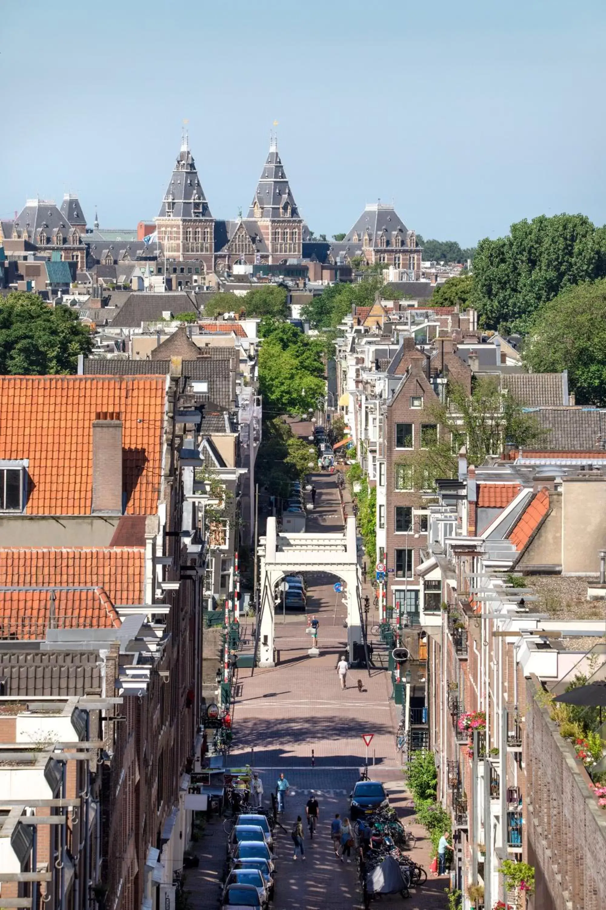 Landmark view in Zoku Amsterdam