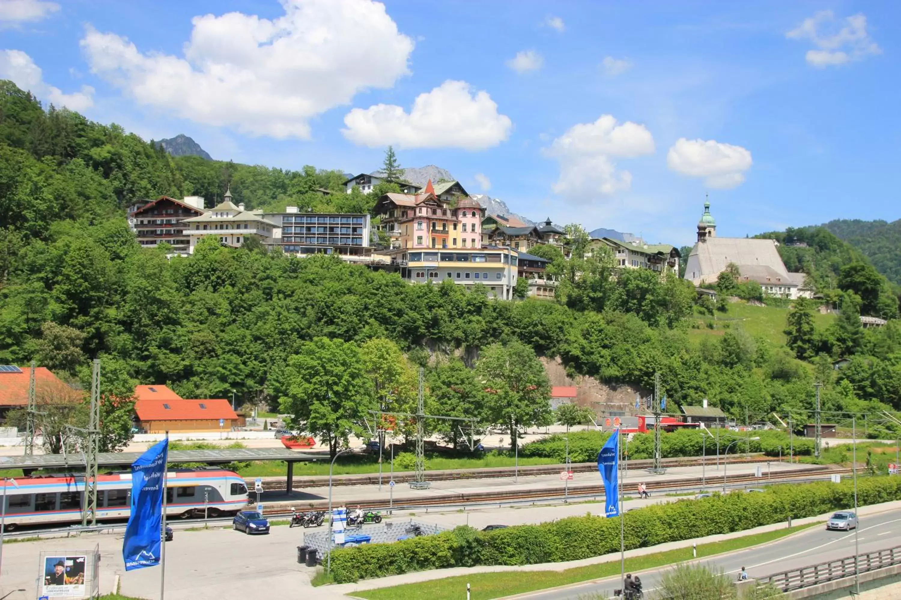 City view in Hotel Schwabenwirt