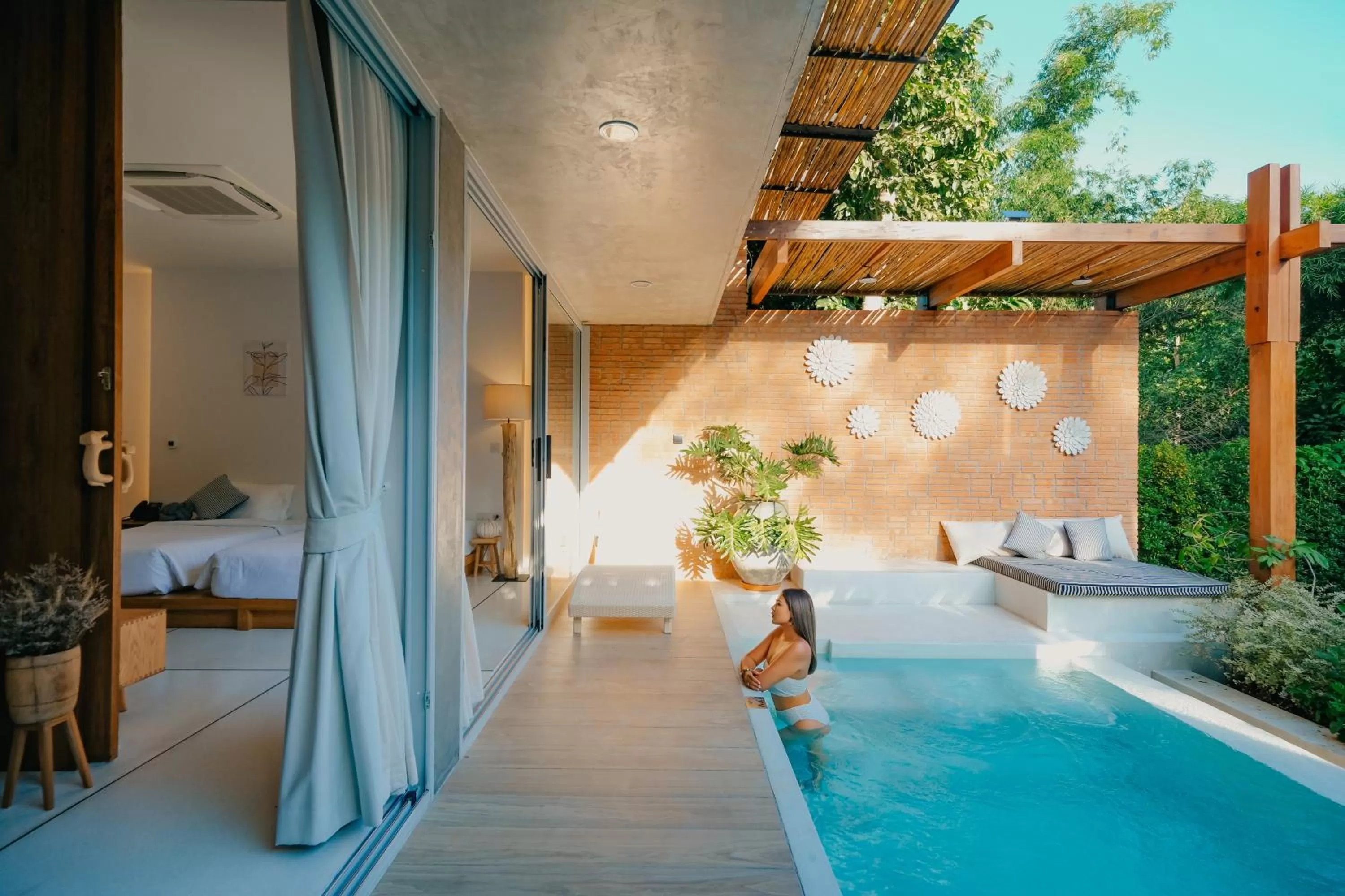 Swimming pool in Proud Phu Fah Muang Chiang Mai