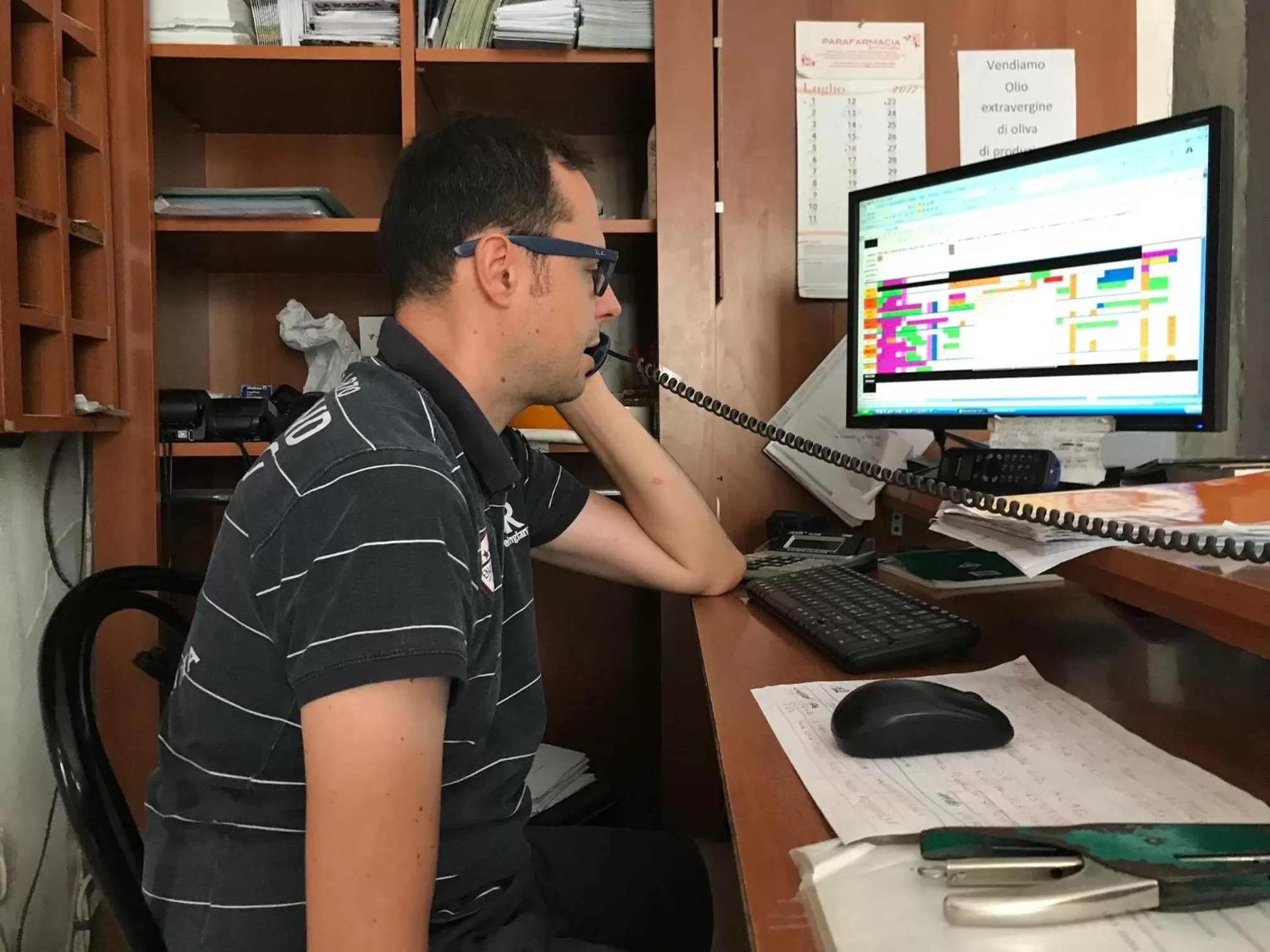 Staff in Rocca Sul Mare Hotel