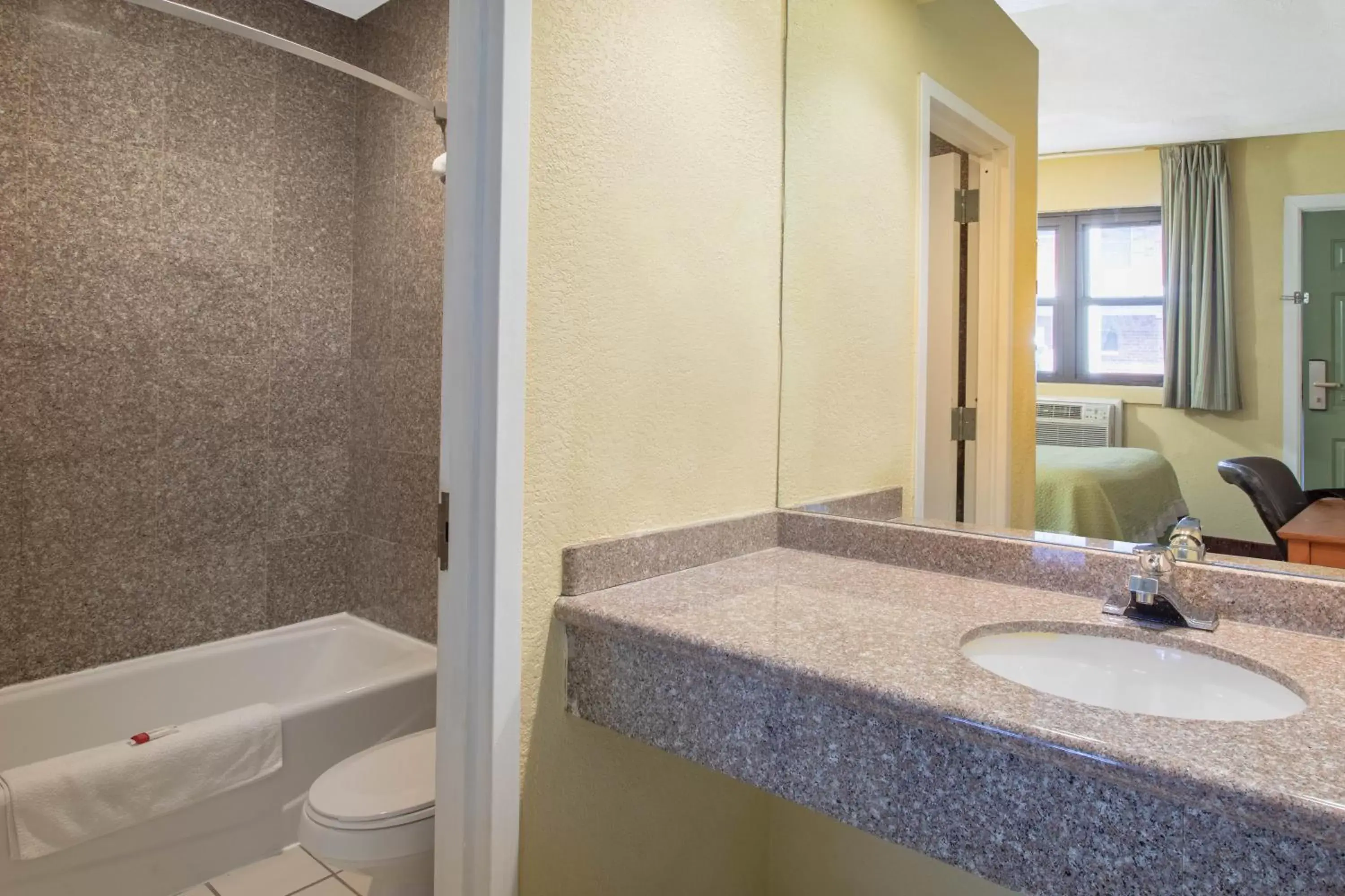 Shower, Bathroom in Days Inn by Wyndham Elmsford