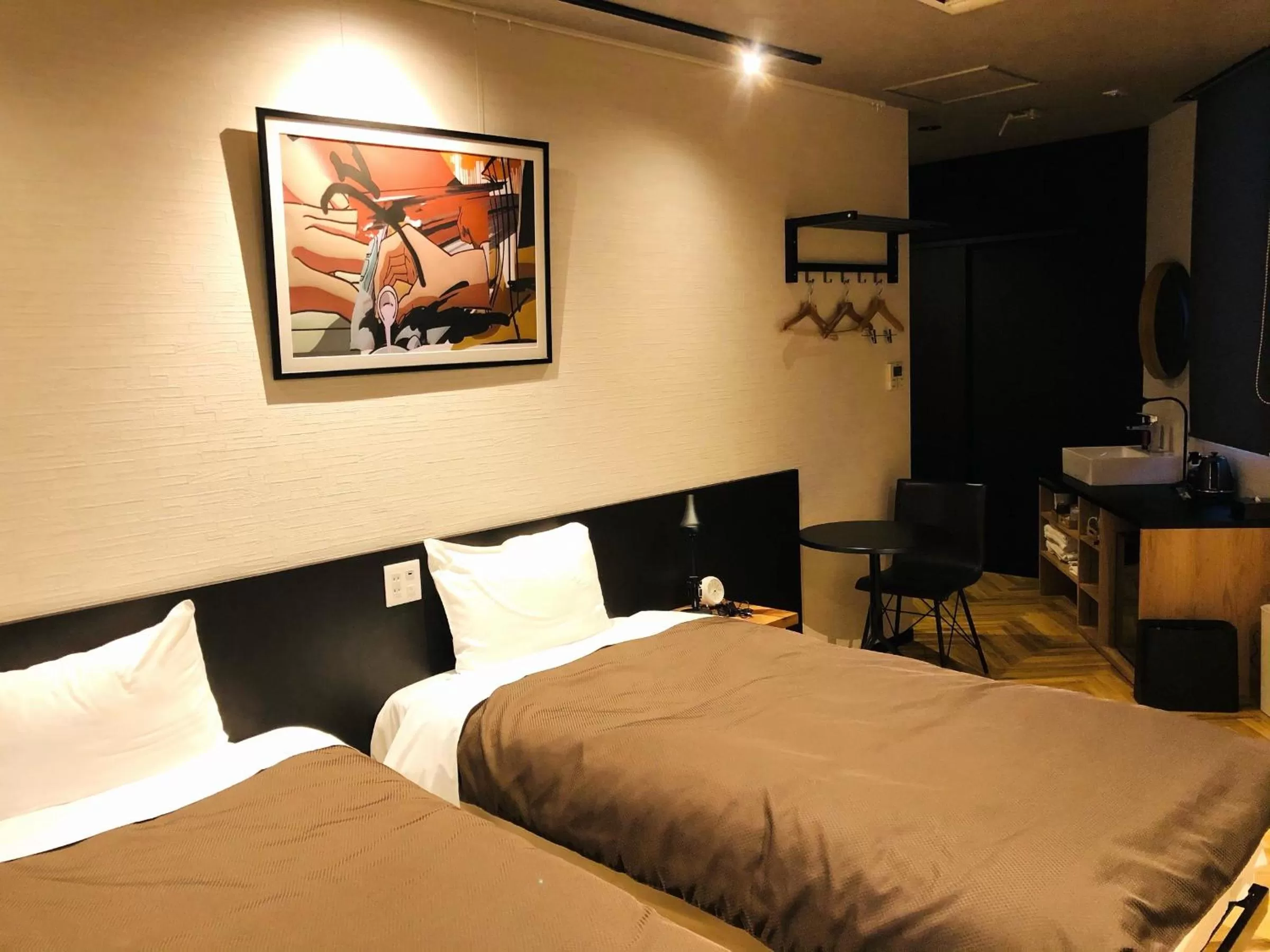 Bed in Hotel Sun Road