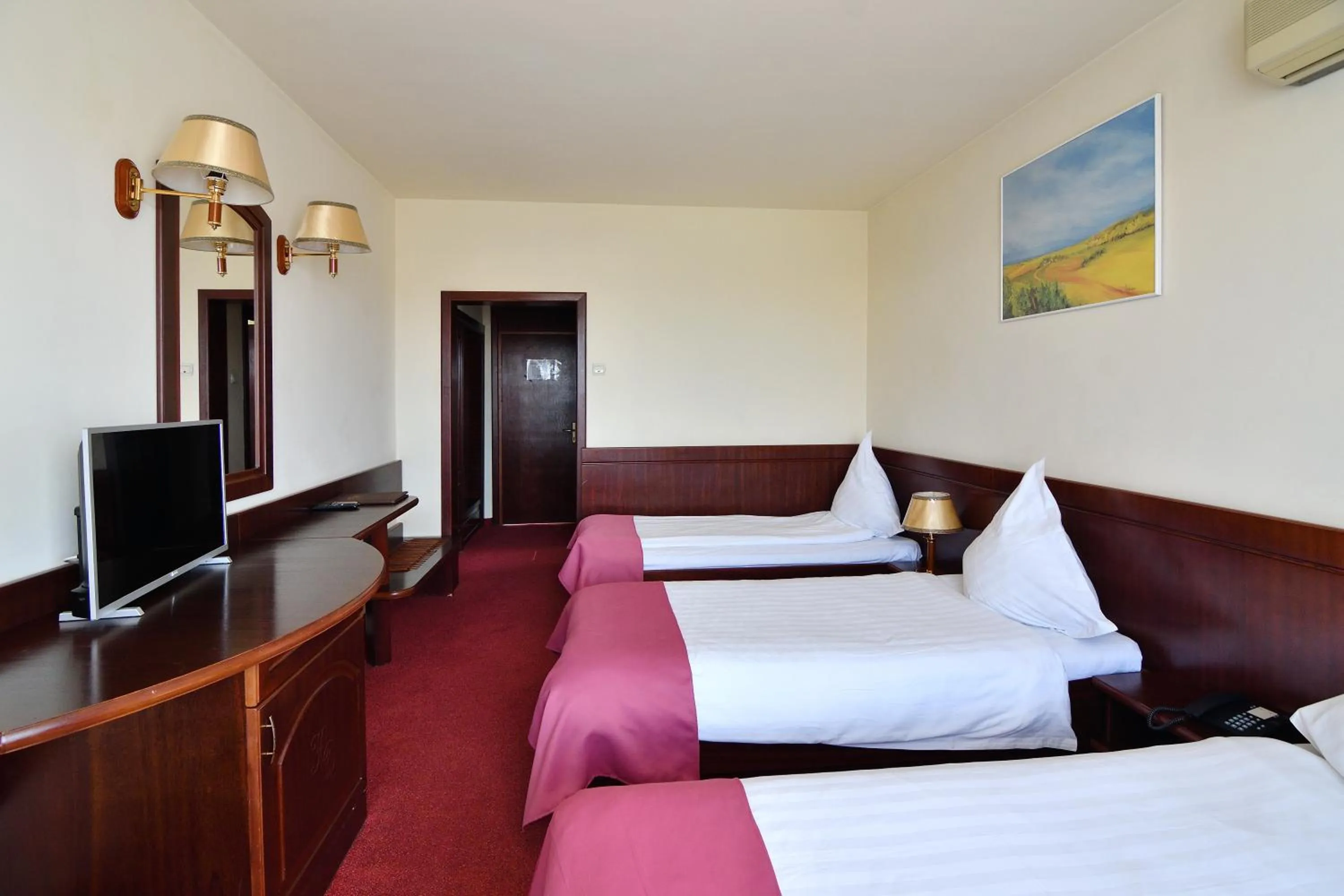 Bed in Hotel Delta 3