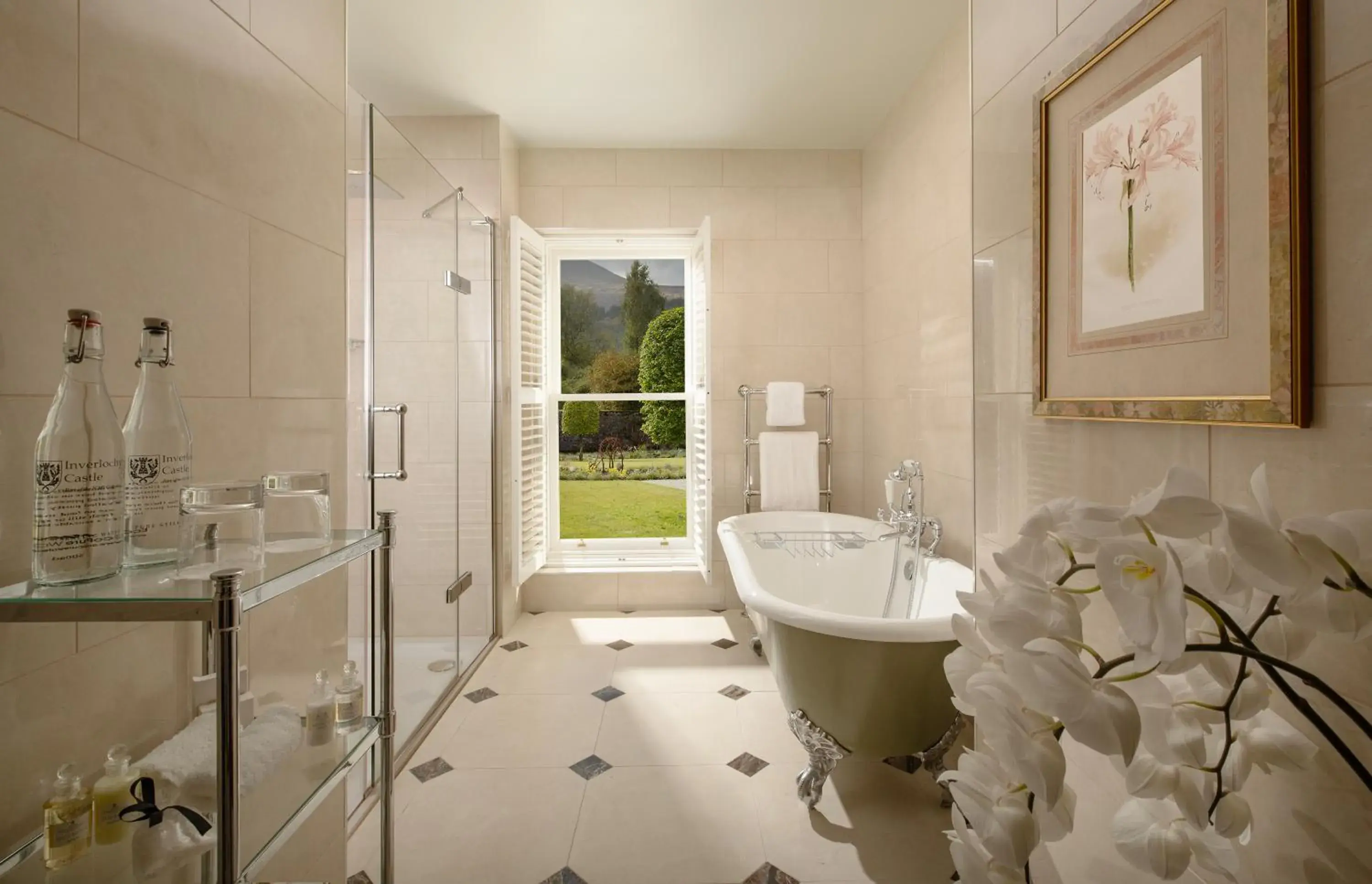 Bathroom in Inverlochy Castle Hotel