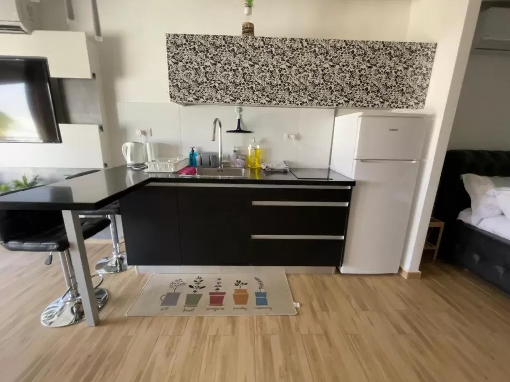 Kitchen/Kitchenette in Lev Eilat Suites