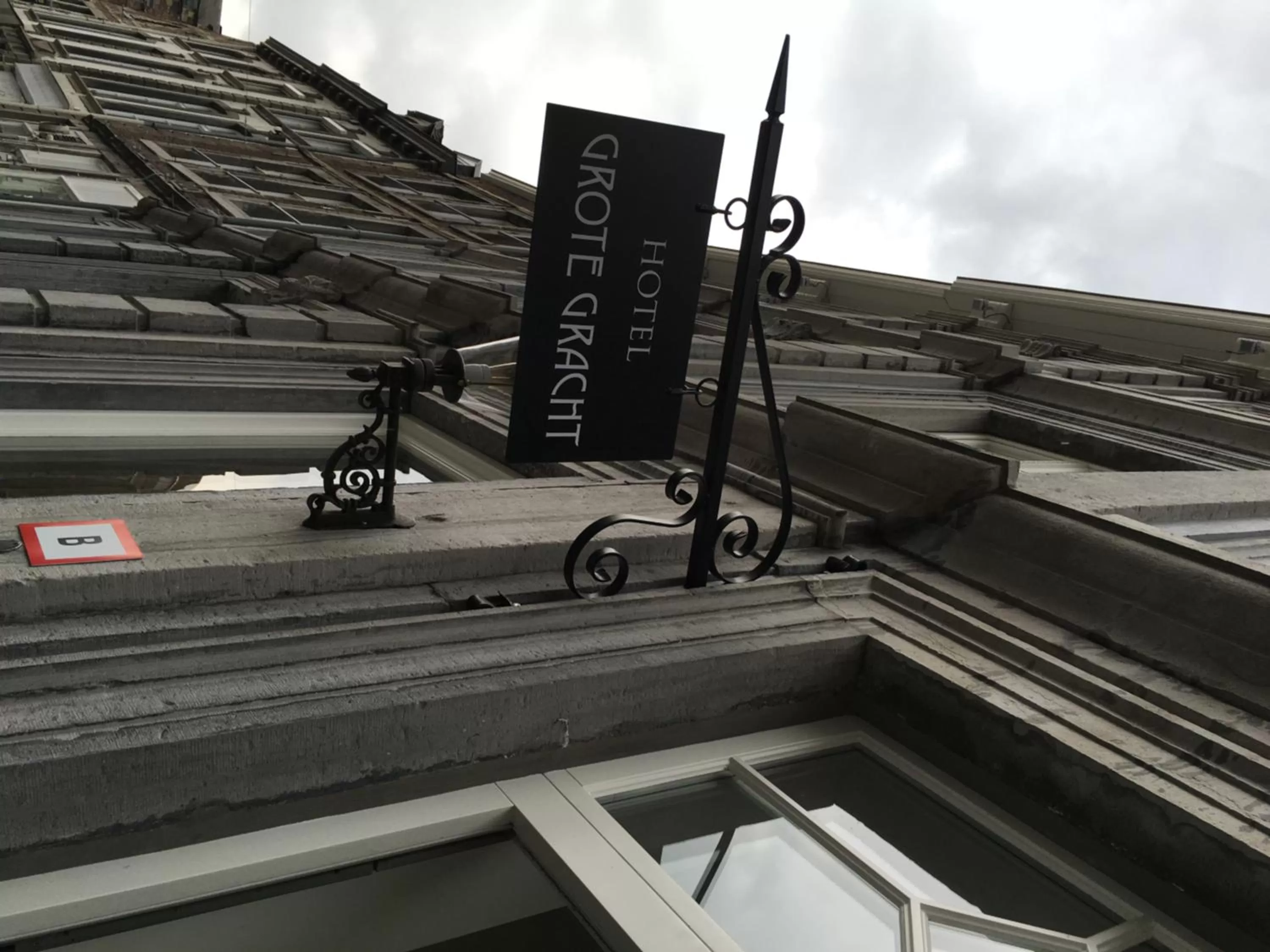 Facade/entrance in Boutique Hotel Grote Gracht