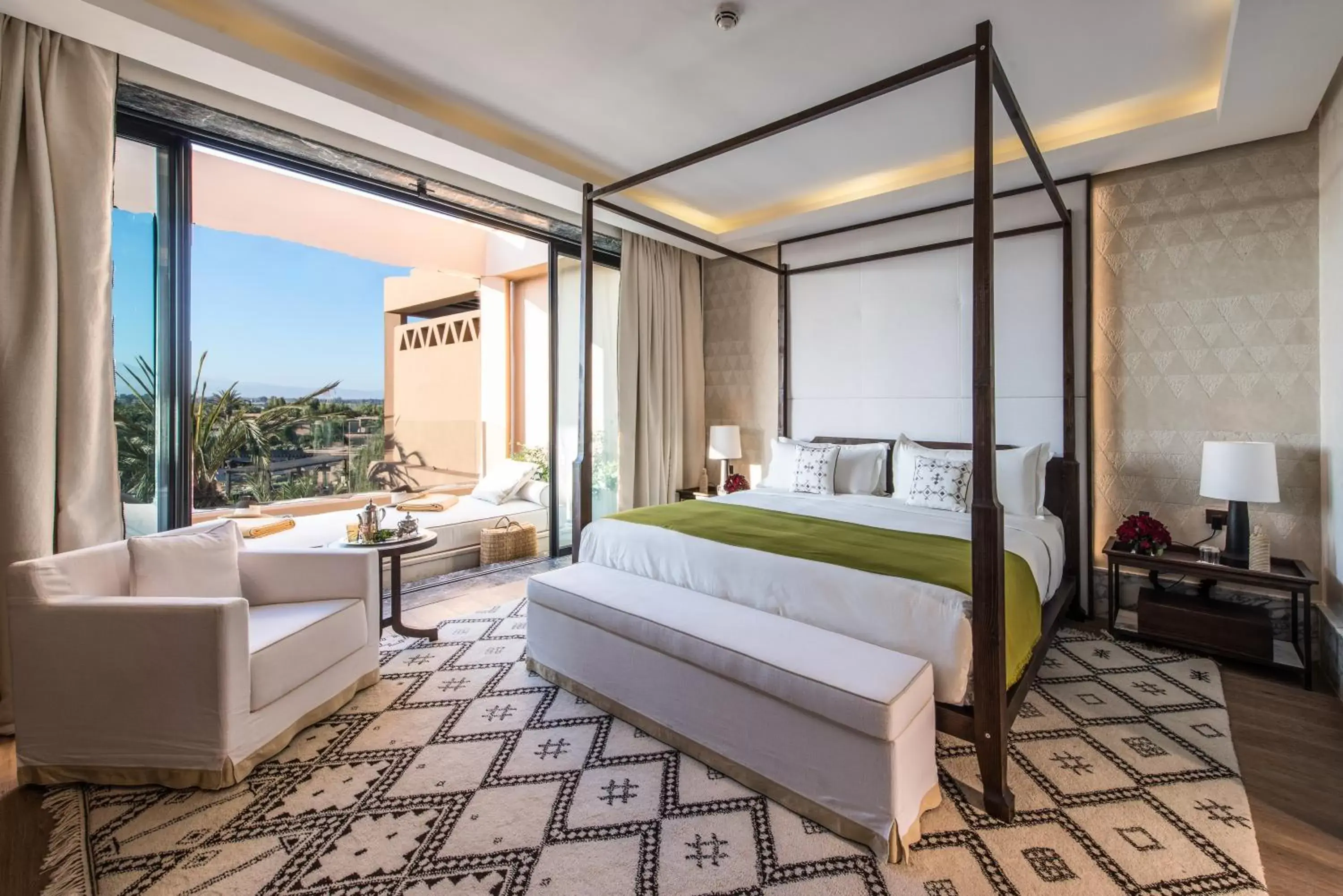 Bedroom in Mandarin Oriental, Marrakech