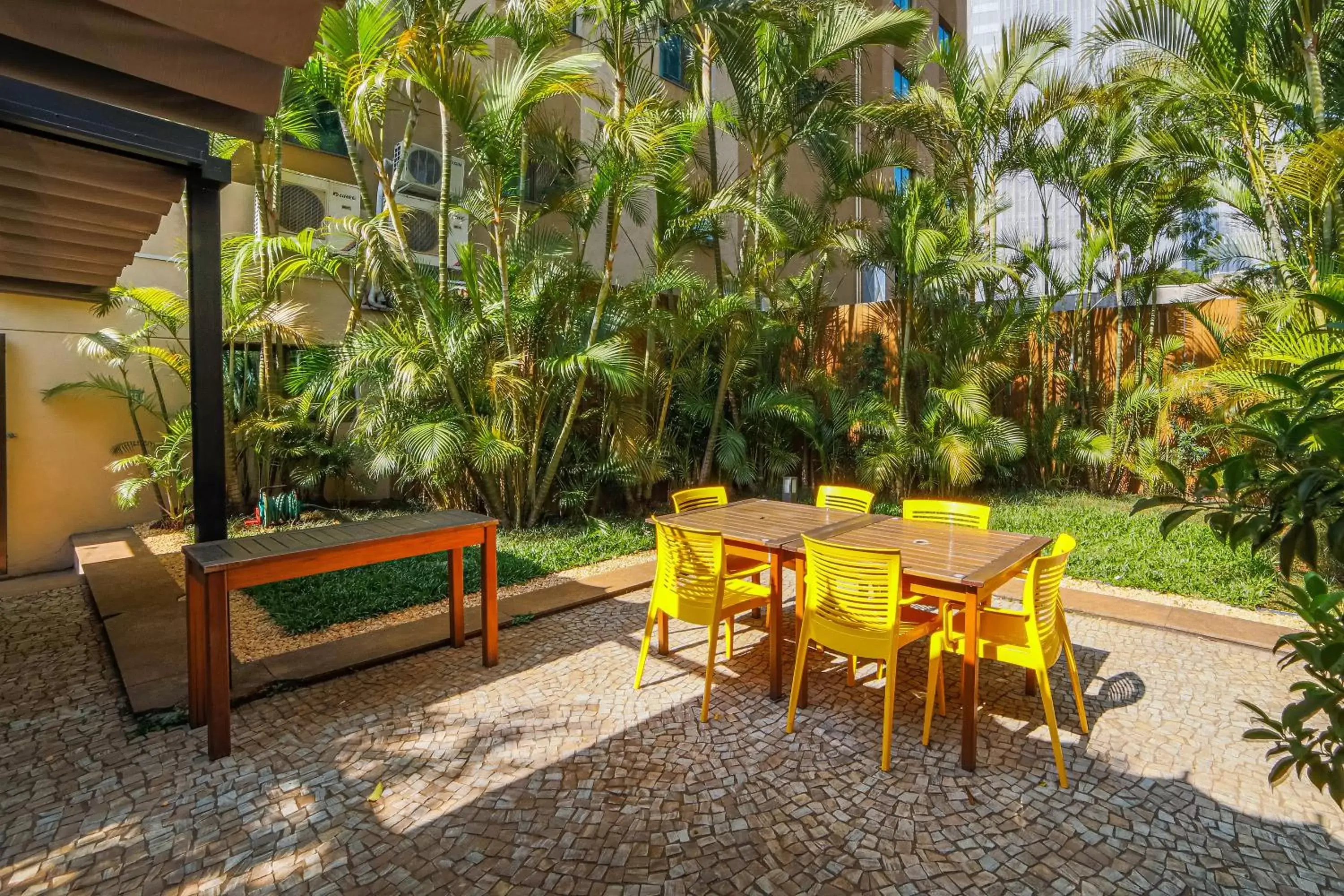 Garden view in ibis Styles SP Faria Lima