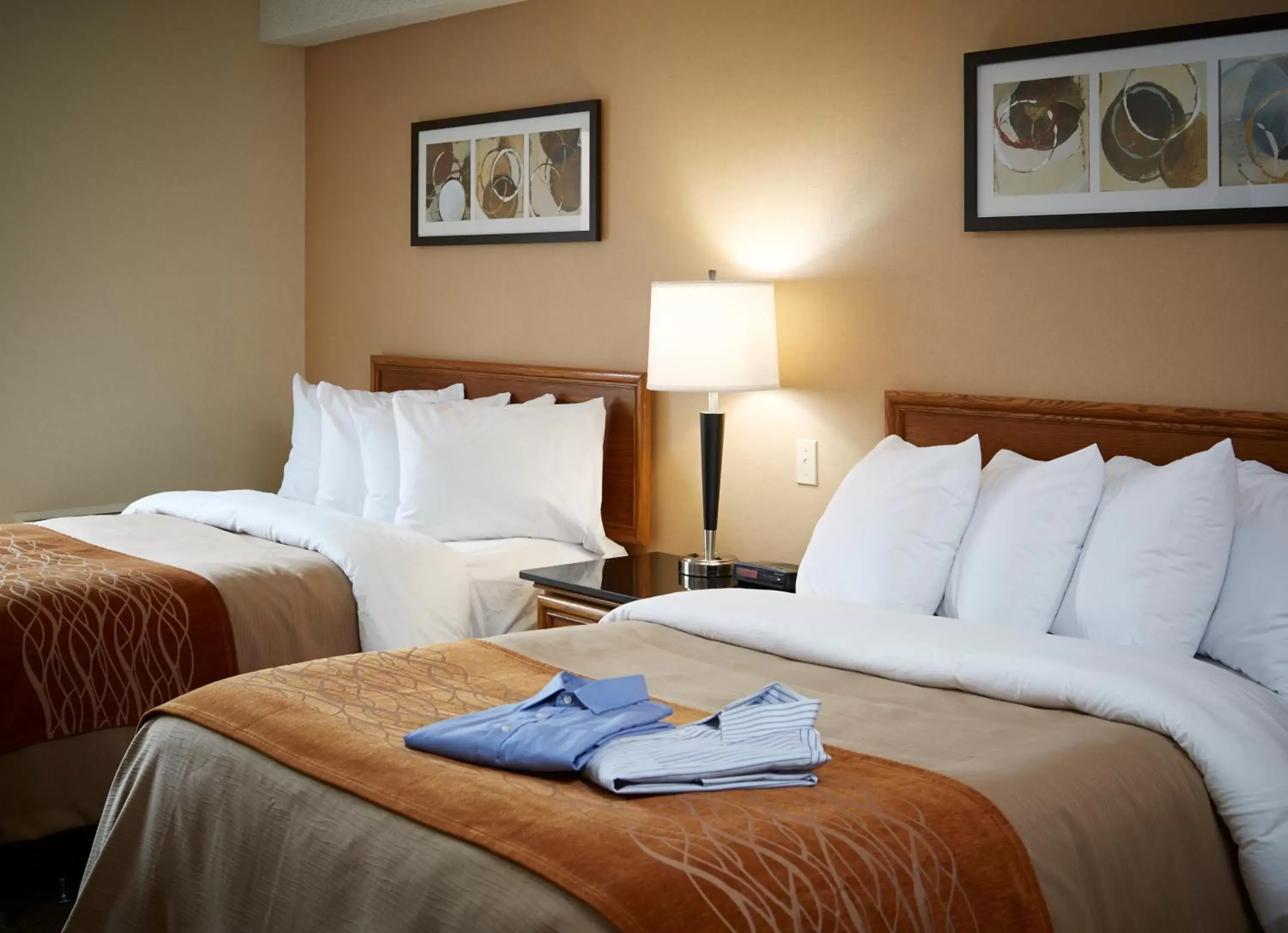 Deluxe Room with Two Double Beds - Second Floor in Comfort Inn Chicoutimi