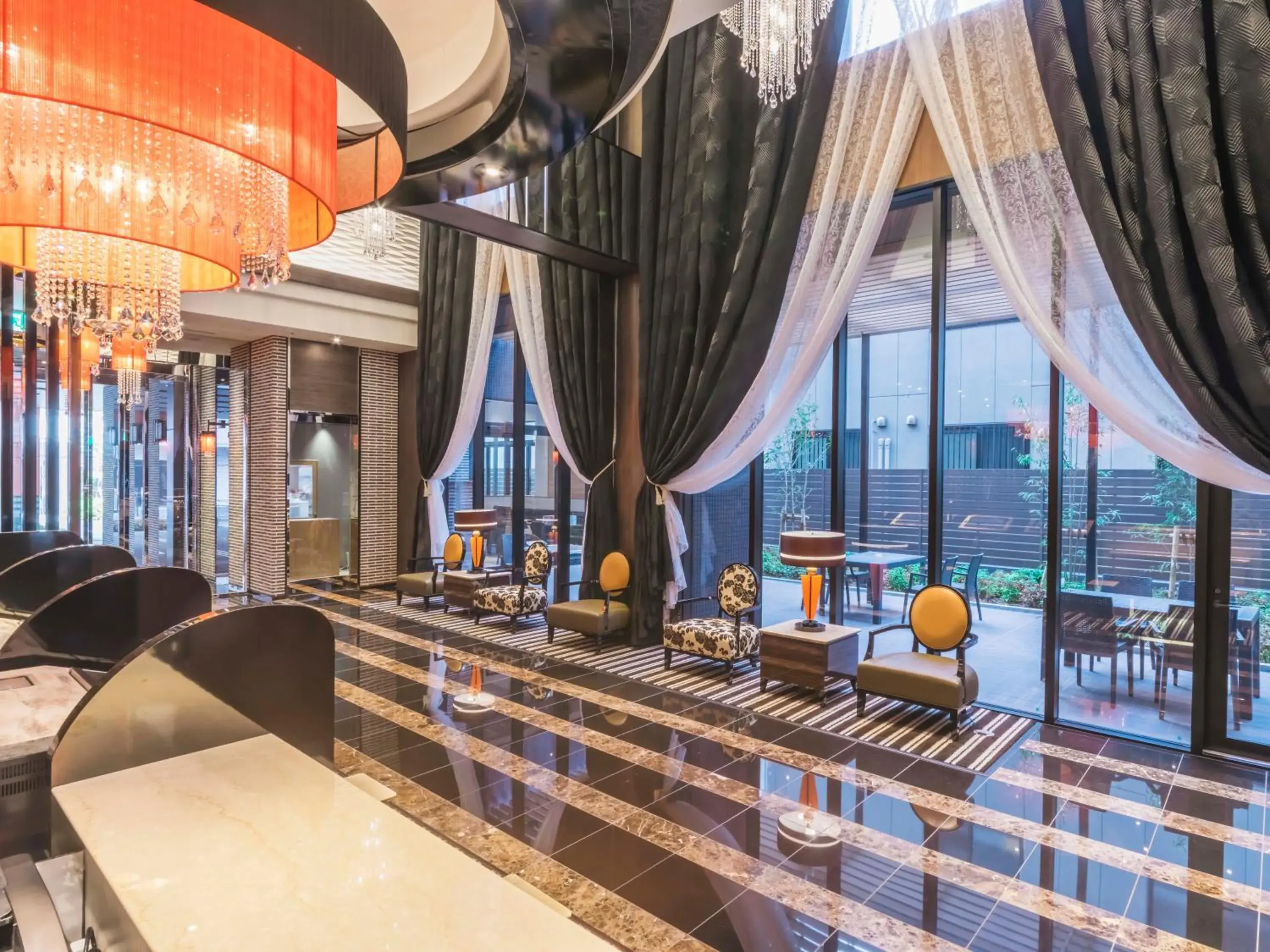 Lobby or reception in APA Hotel Higashi Umeda Minami Morimachi Ekimae Lobby or reception in APA Hotel Higashi Umeda Minami Morimachi Ekimae