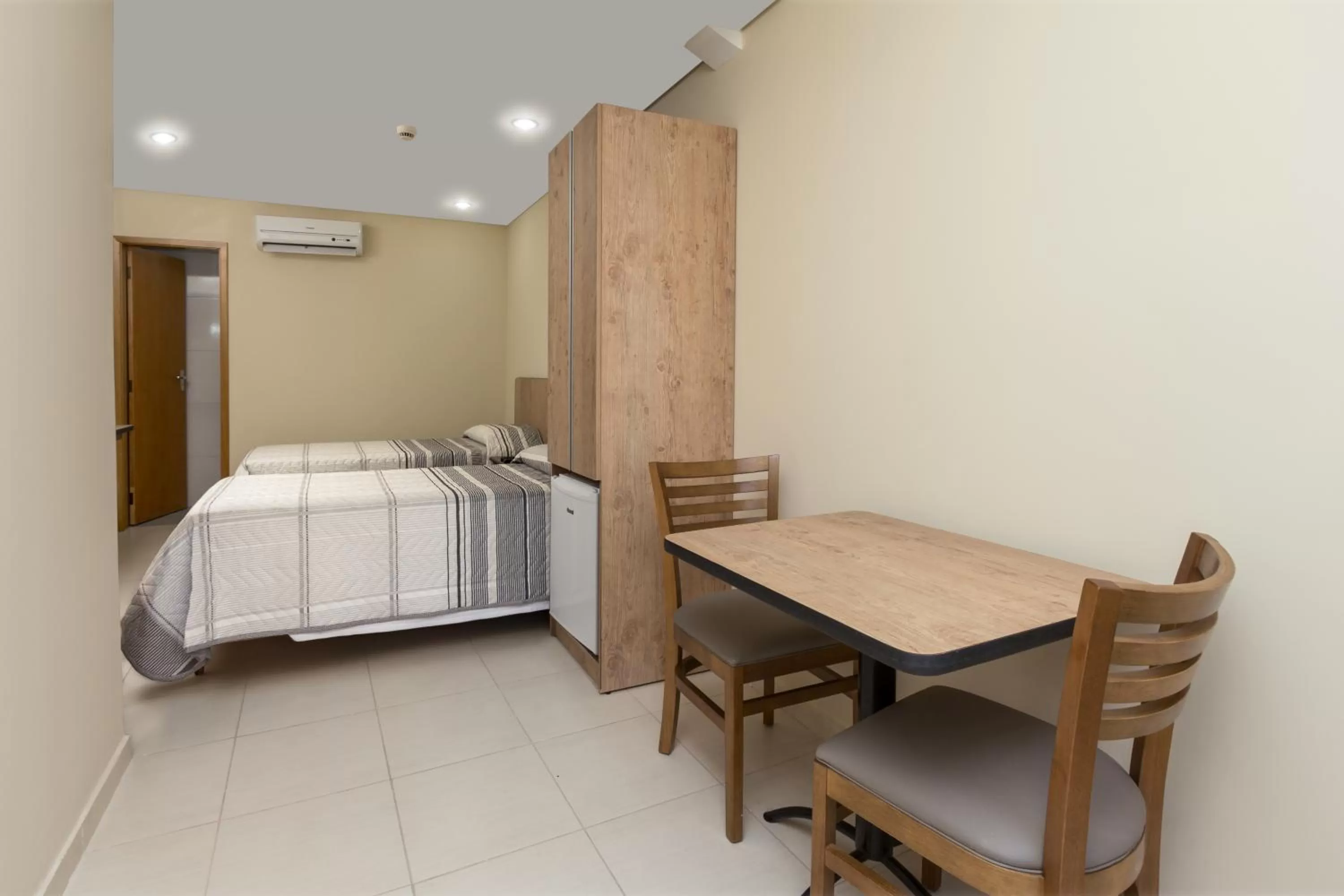 Bed in Hotel America do Sul