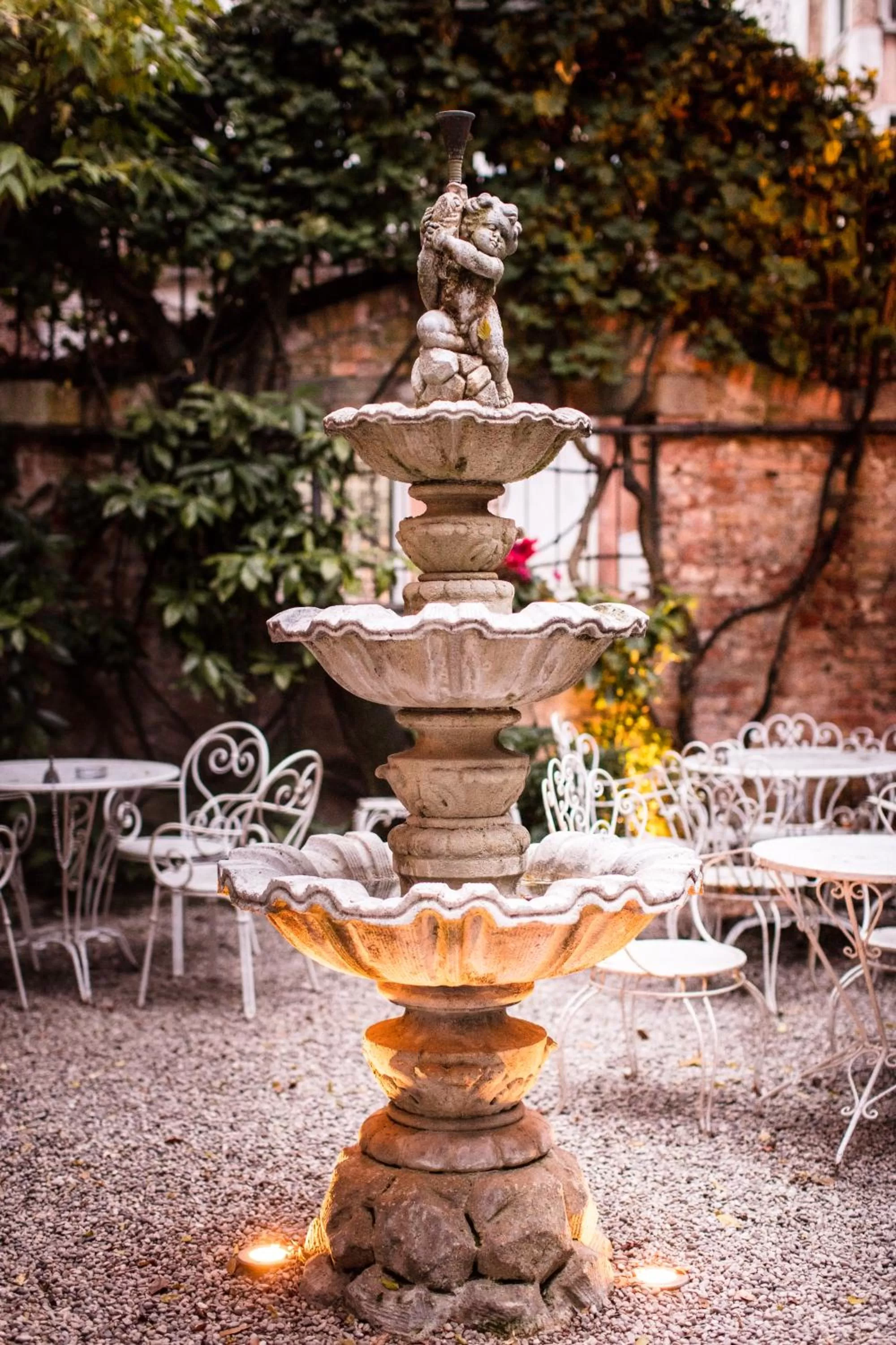 Garden in Hotel Flora