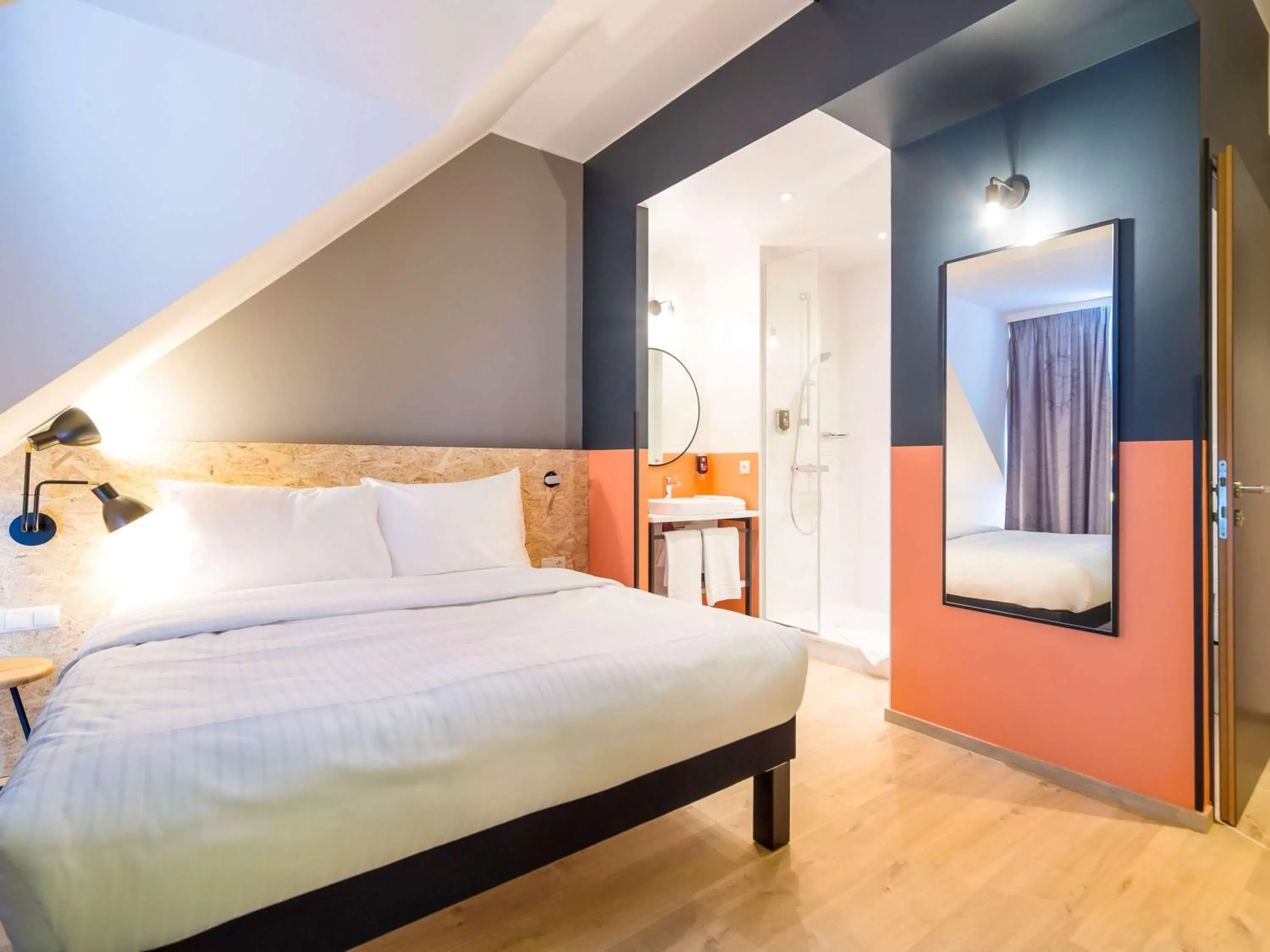 Photo of the whole room, Bed in ibis Styles Wien Messe Prater Photo of the whole room, Bed in ibis Styles Wien Messe Prater