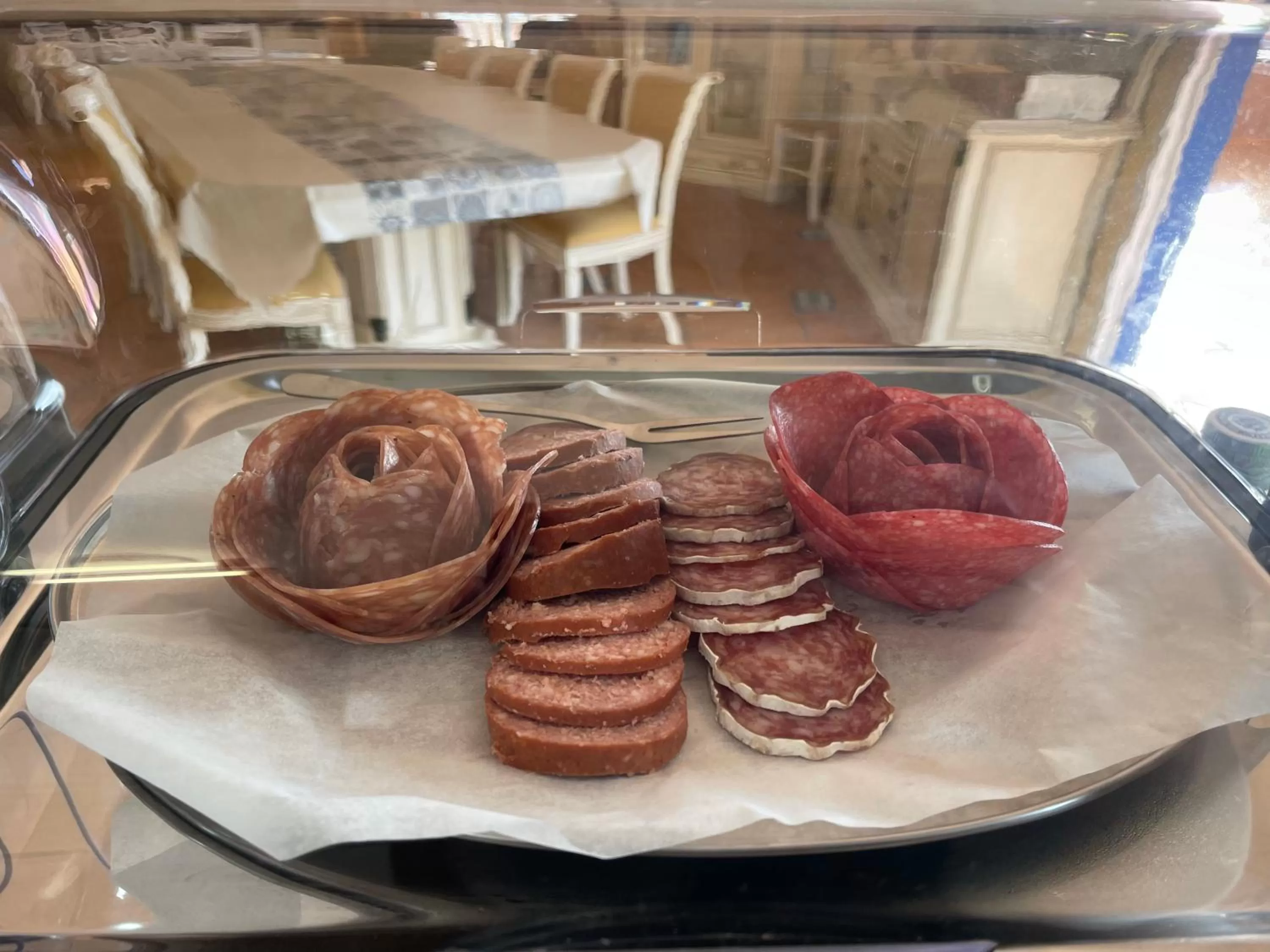 Breakfast in Anna's garden