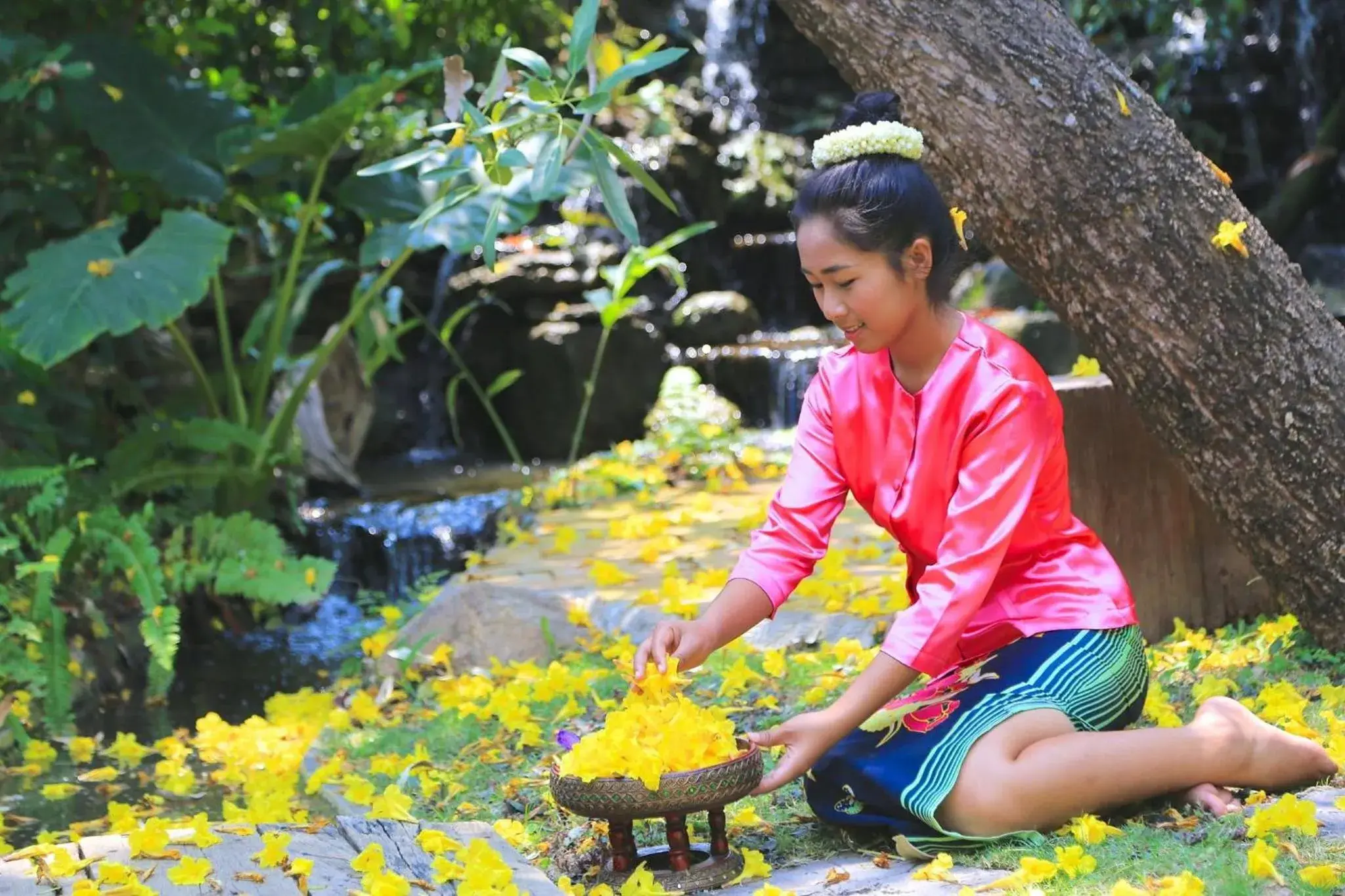 Garden view in Oriental Siam Resort