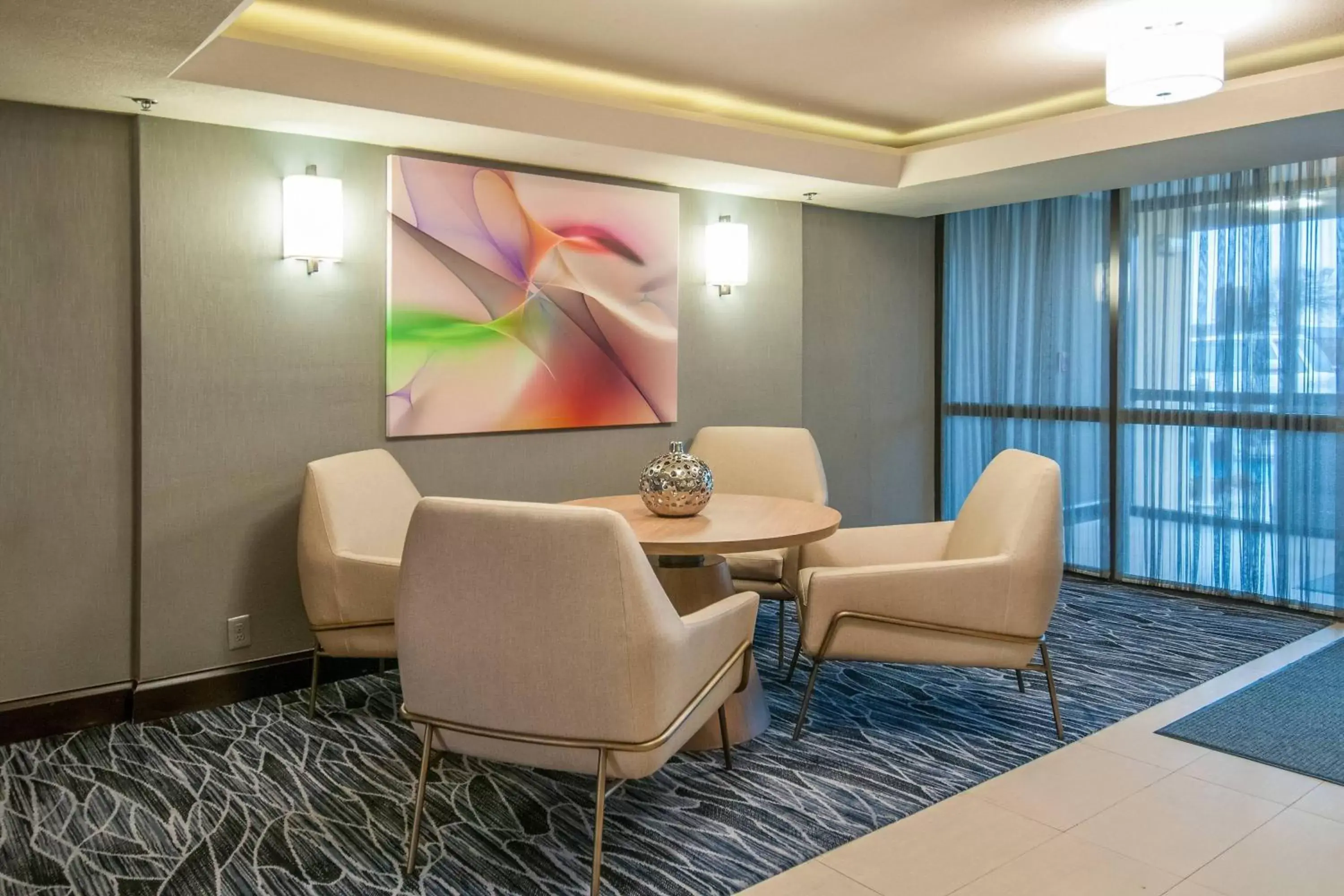 Lobby or reception, Seating Area in Fairfield Inn & Suites by Marriott Dallas DFW Airport South/Irving
