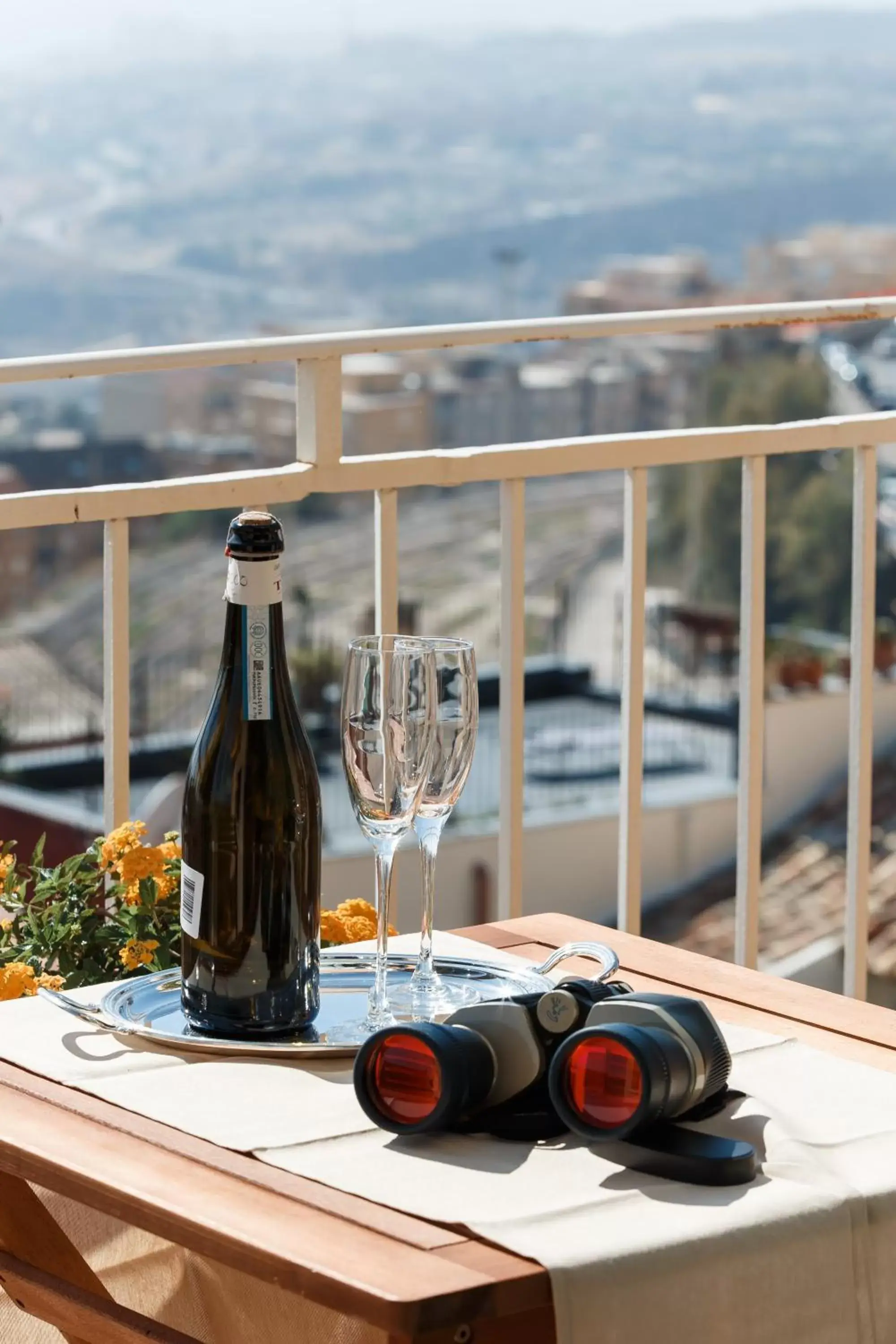 Balcony/Terrace in B&B Batarà - "La Terrazza del Centro"